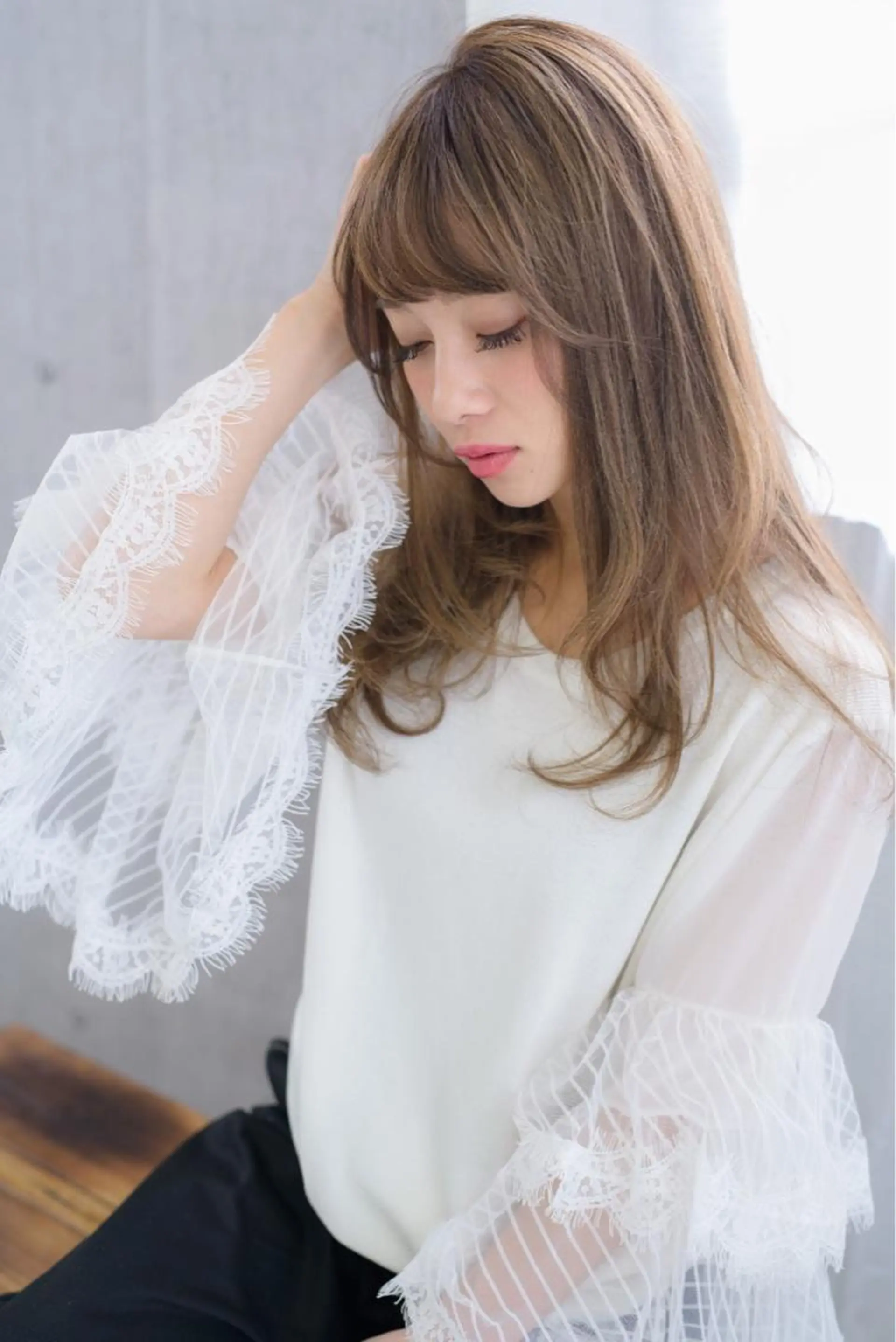 セミロング カット 縮毛矯正 トリートメント old✂︎【ウイルス管理徹底中❣️】所属・🍋old✂︎ CHIHOの眉毛・アイブロウイメージ