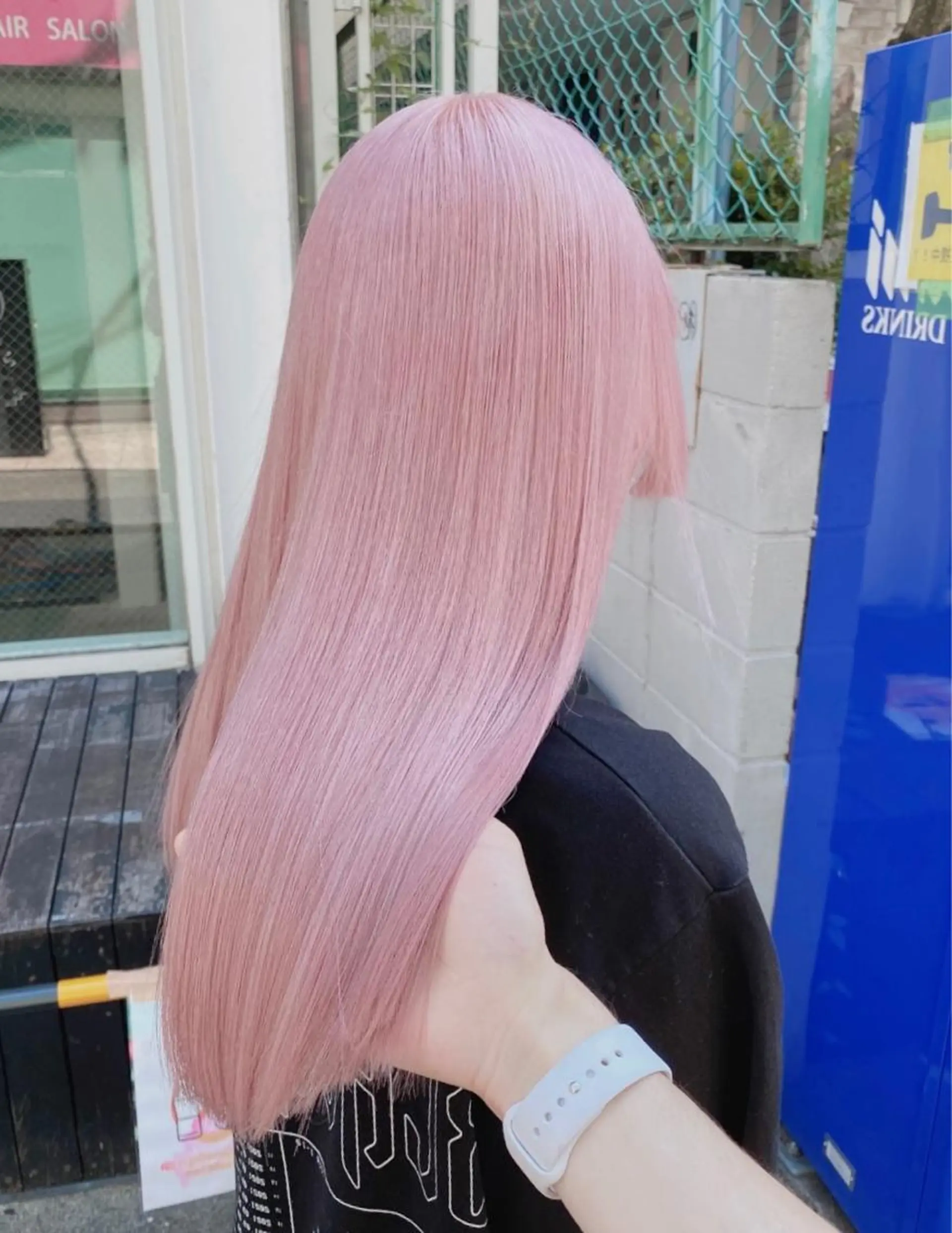 ロング カラー パーマ ヘアアレンジ メンズ キッズ ネイル マツエク・マツパ アイブロウ メンズバレイヤージュ メンズブリーチ メンズハイライト メンズハイトーン メンズインナーカラー カット ヘアカラー トリートメント ✨艶ハイトーン/ 💗モモ໒꒱のヘアスタイル