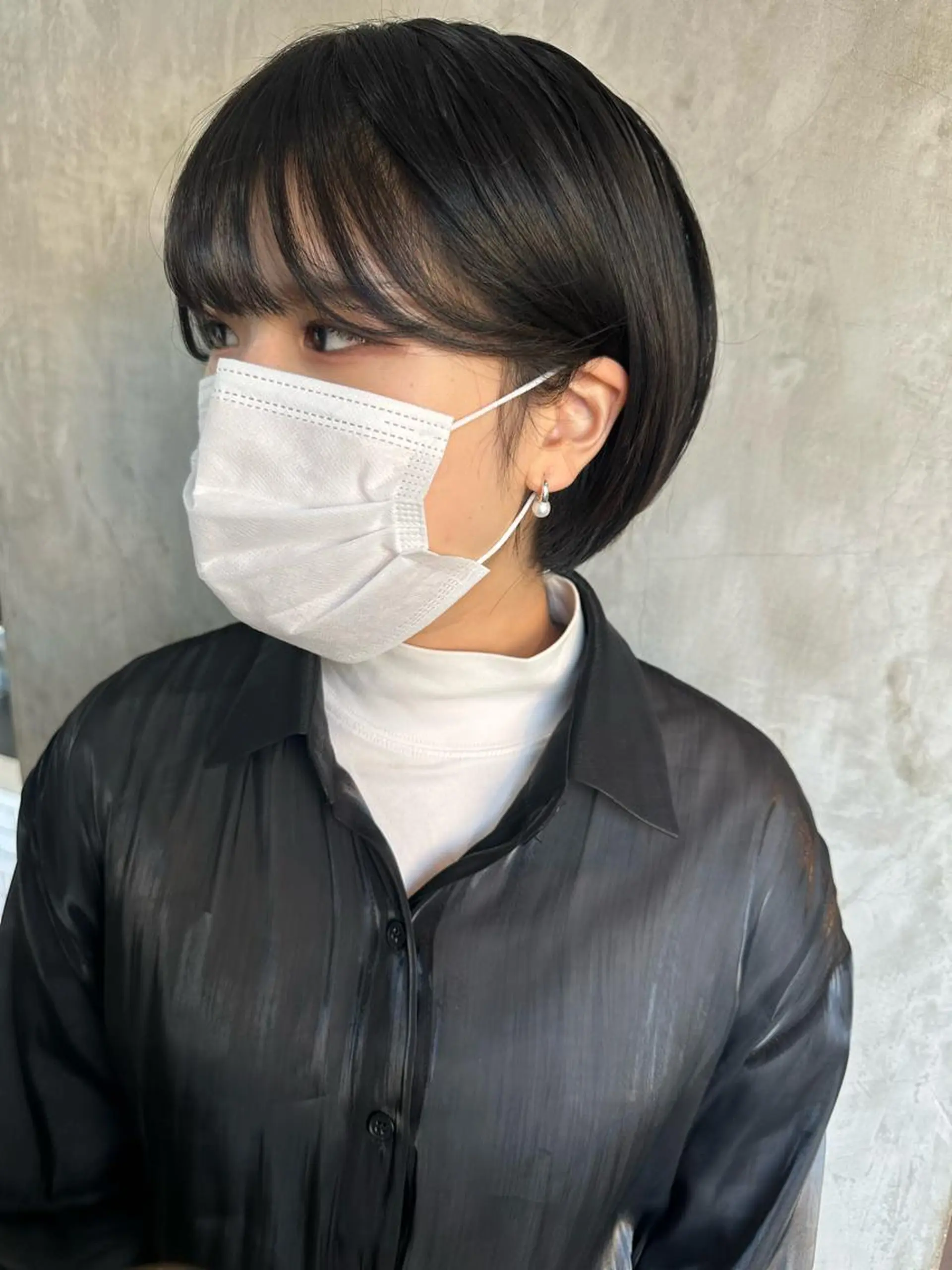 ショート カラー ヘアアレンジ ボブ stylist/蛯谷 珠里のヘアスタイル