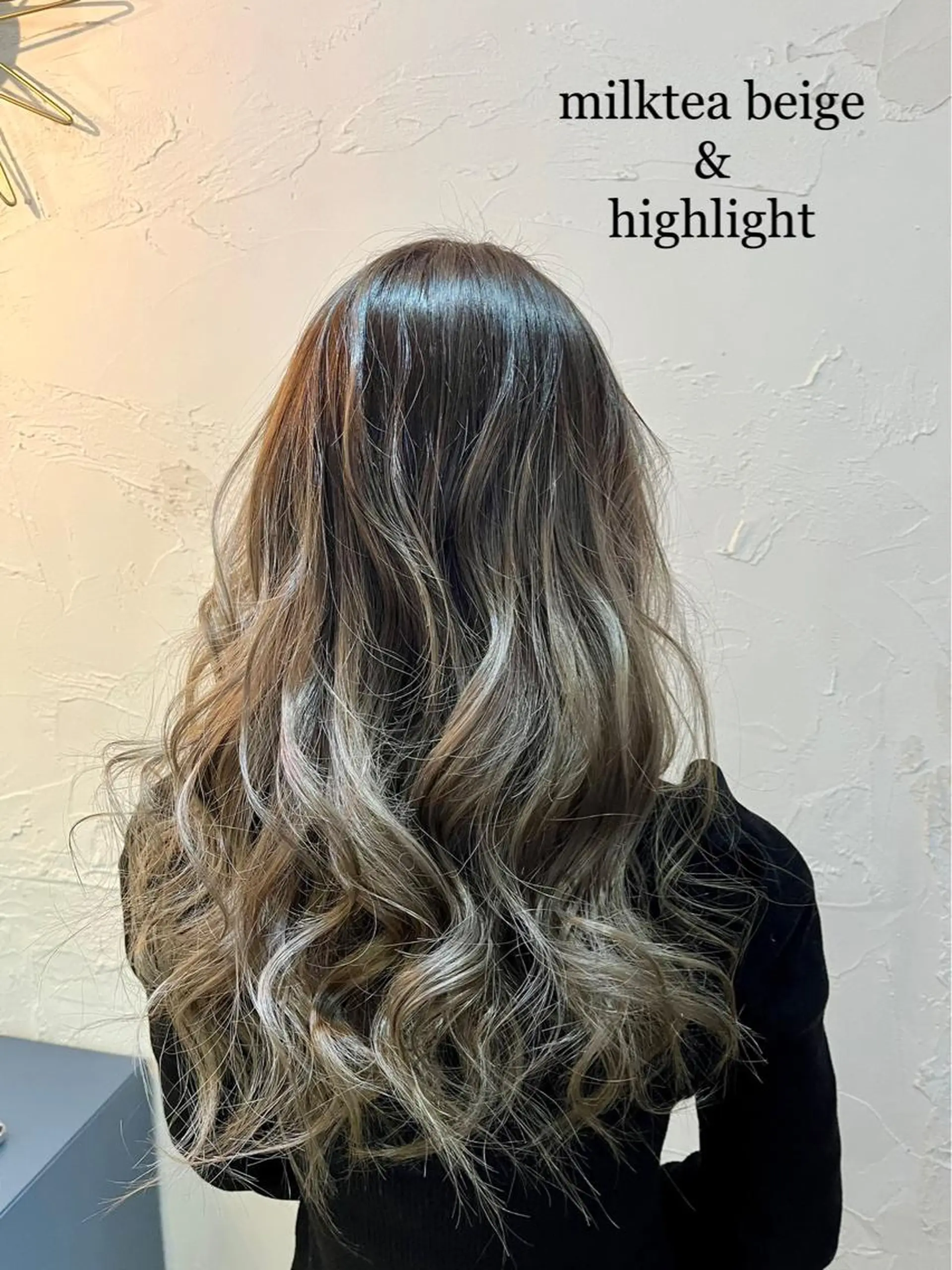 ロング カラー パーマ ヘアアレンジ ネイル マツエク・マツパ 🧸柔らかいベージュ カラー🧸氏家達哉のヘアスタイル