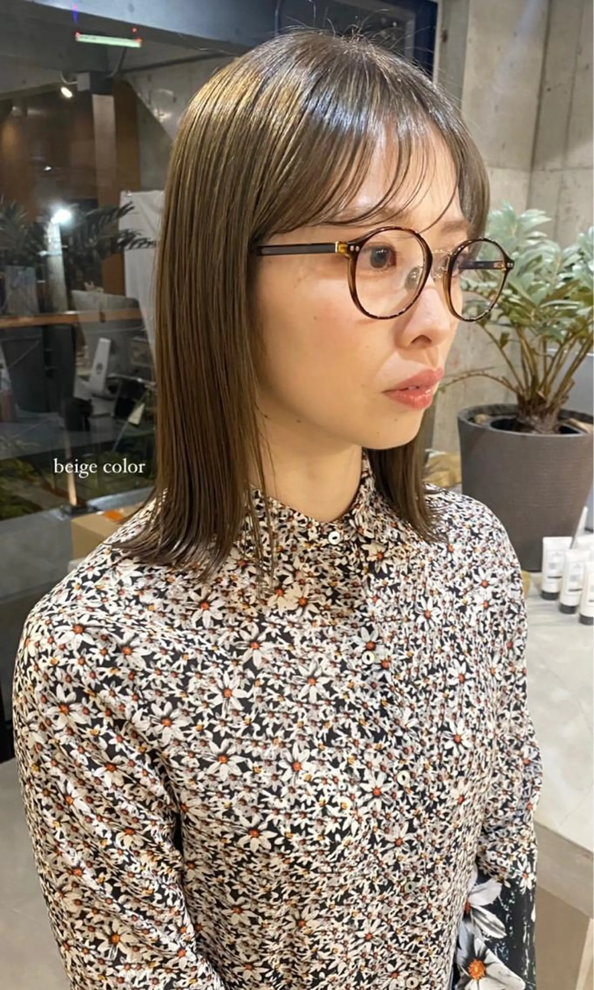 カラー 今福 彩海のヘアスタイル