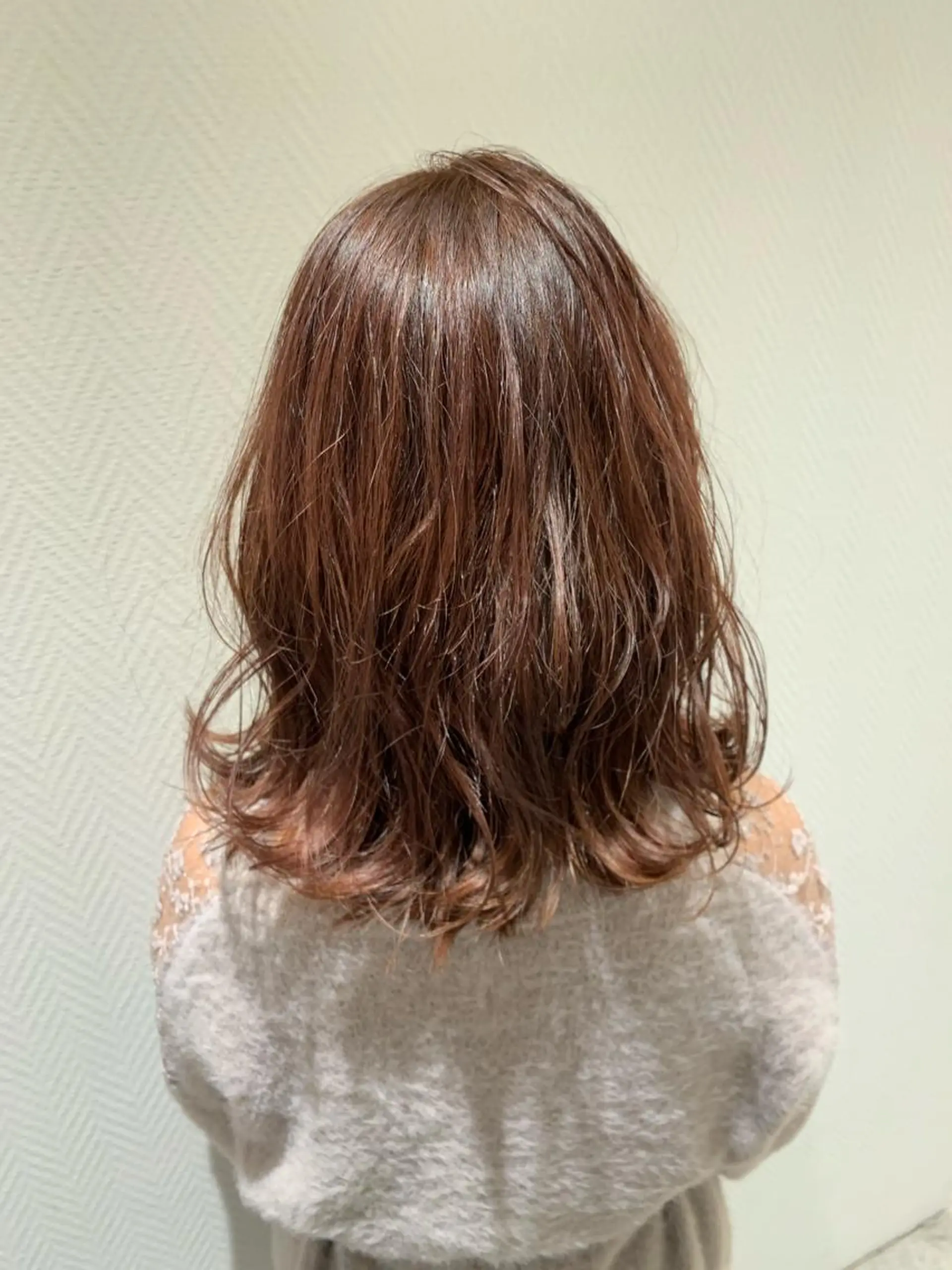 ミディアム カラー Silk-lei【銀座店】所属・銀座/美髪縮毛矯正 /髪質改善/山本翔華のヘアスタイル