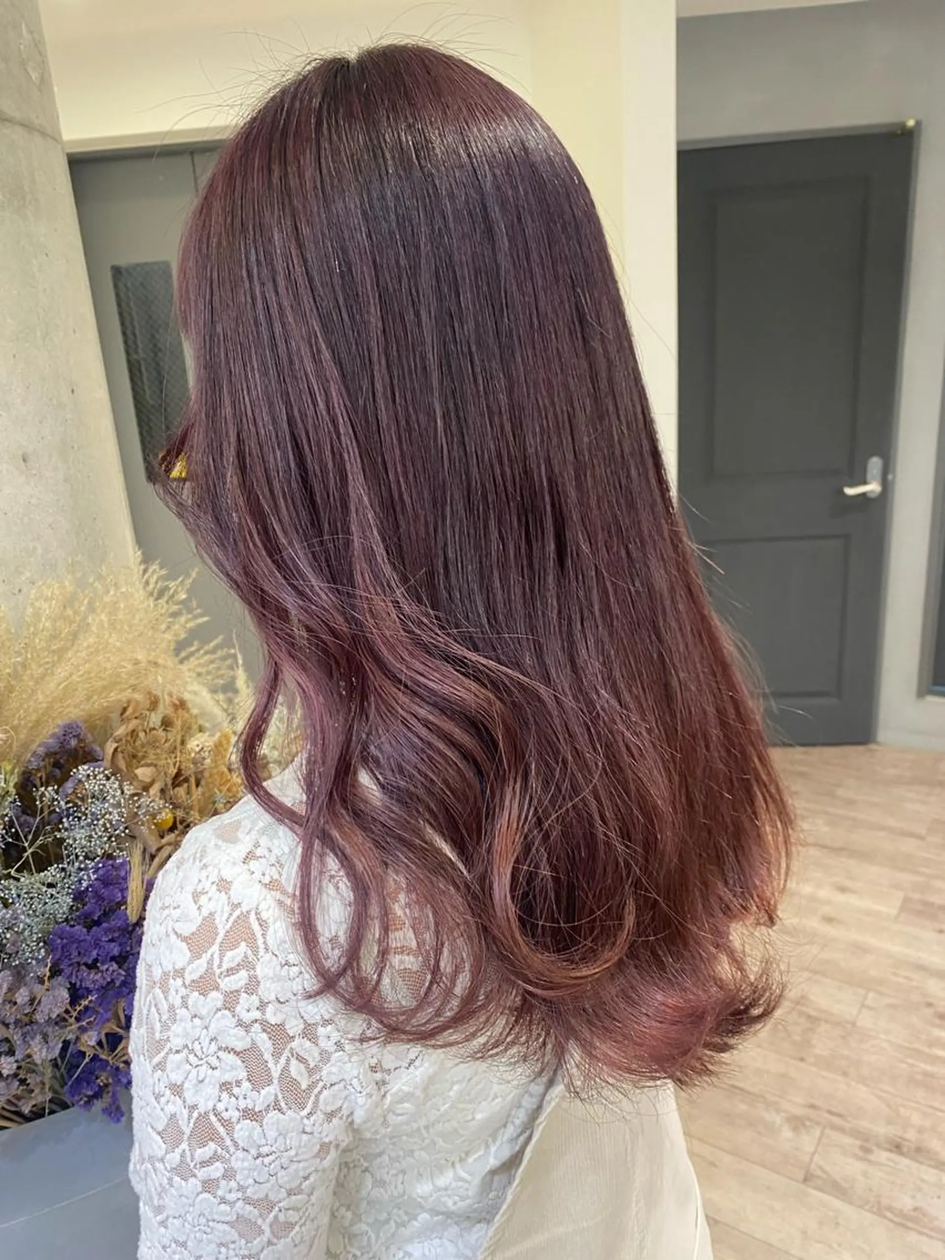 ロング 韓国風ヘア ハイトーン特化サロン 🍑momo🍑のヘアスタイル