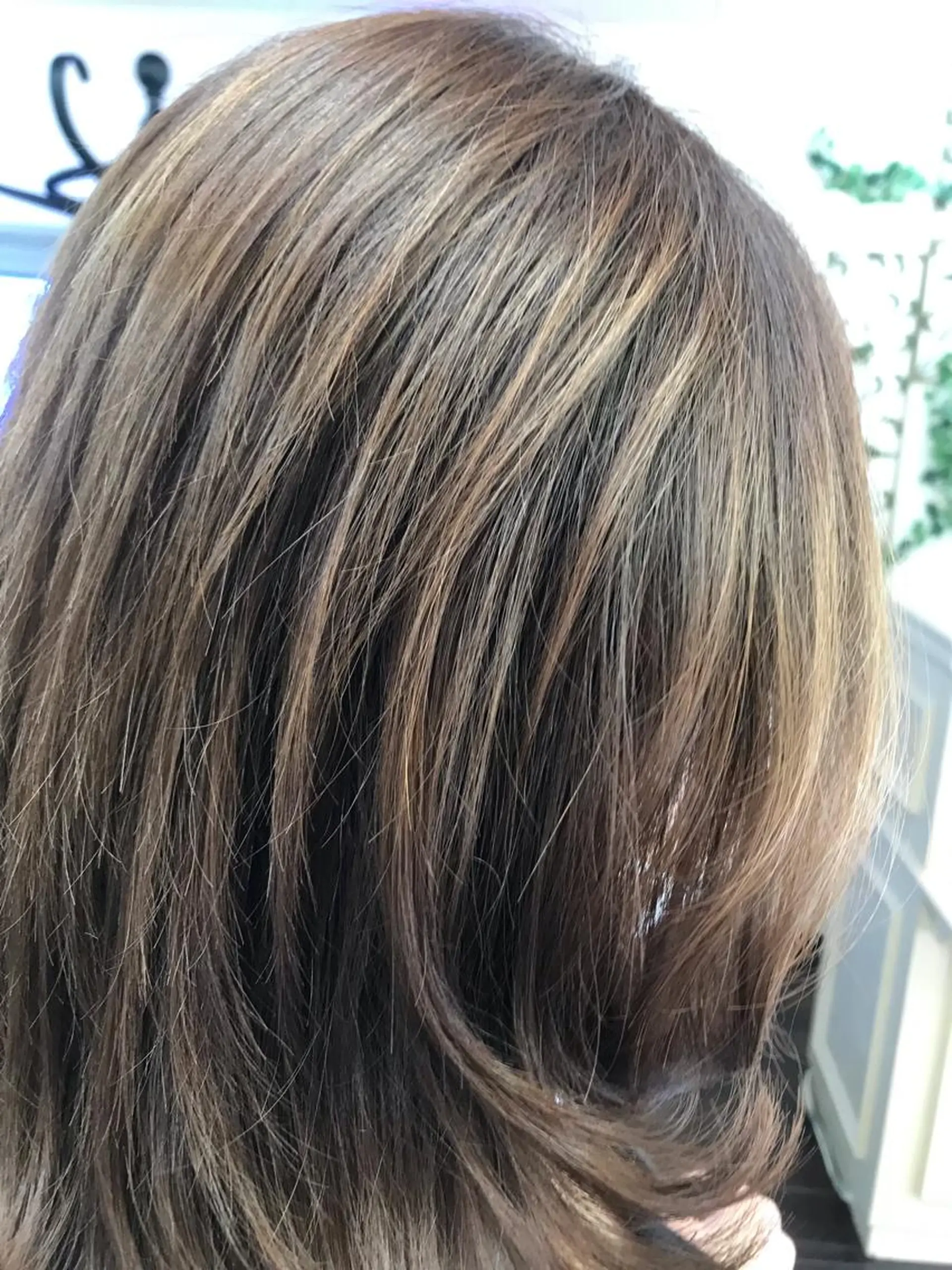 ミディアム カラー 桧山 真のヘアスタイル