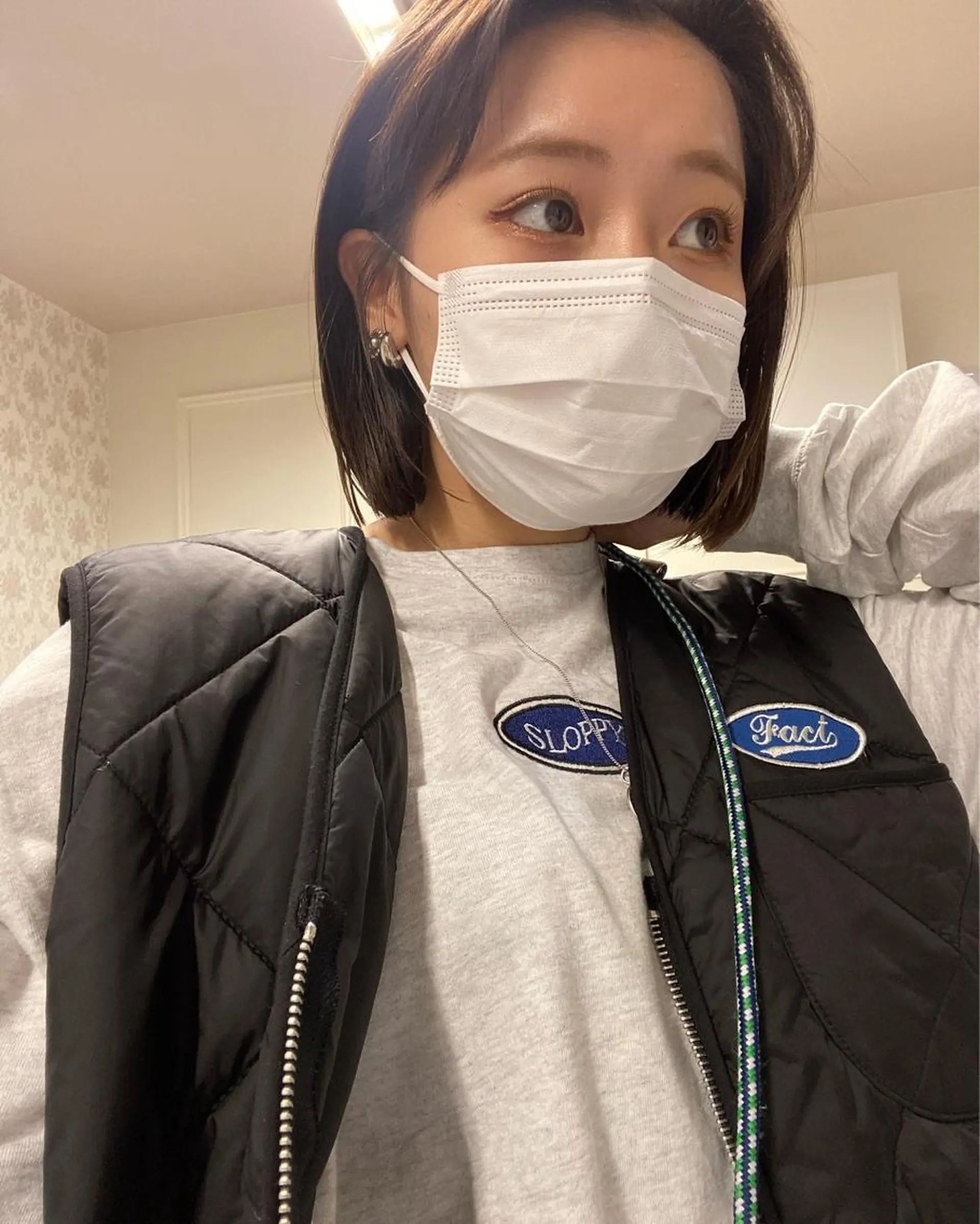 ショート 切りっぱなしボブ ボブ 髪質改善 カット ココロ☀️ CLUTCH天王寺店のヘアスタイル