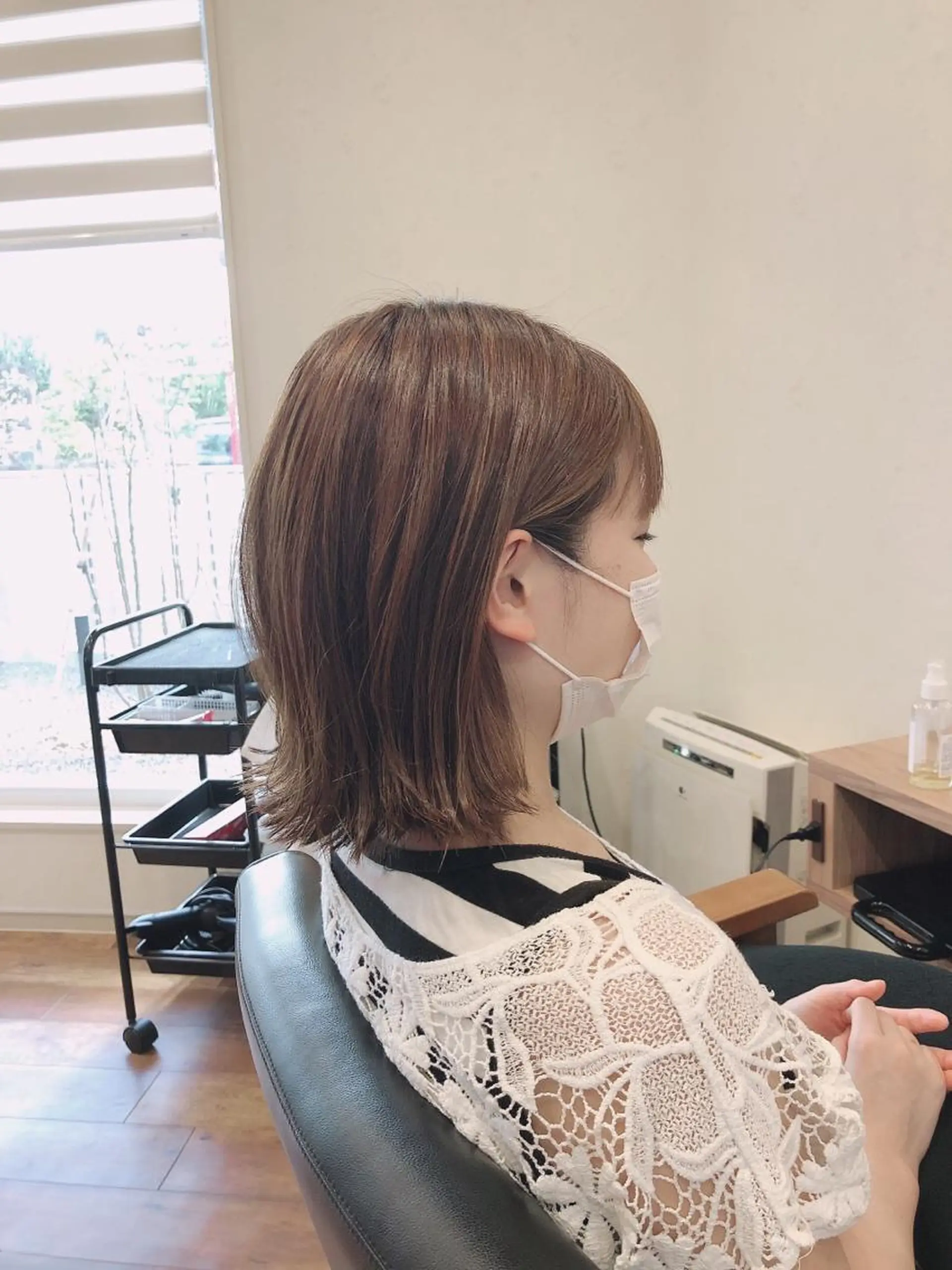 ミディアム しょうへいの店四郎丸店所属・大川 優佳のヘアスタイル