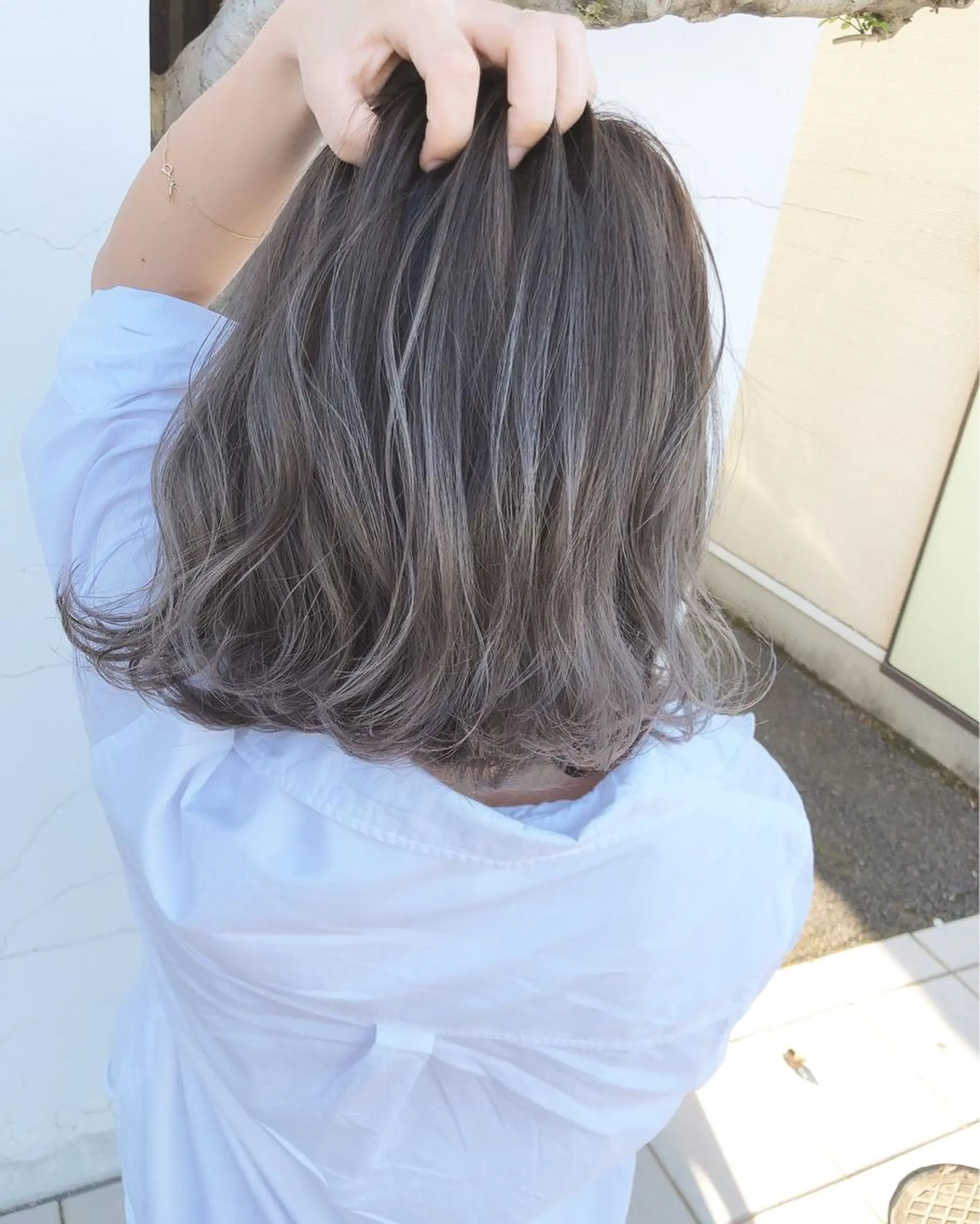 ミディアム 具志 正太のヘアスタイル