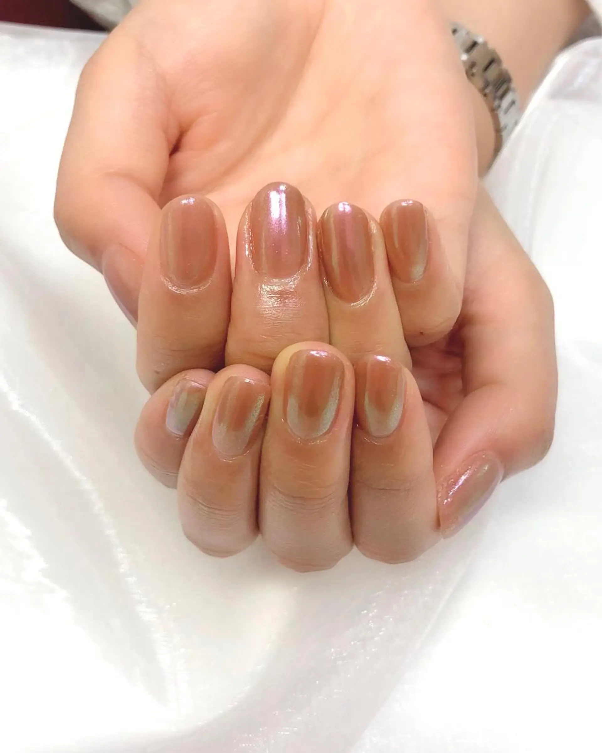 ネイル オーロラネイル 梅津 郁美のネイルデザイン