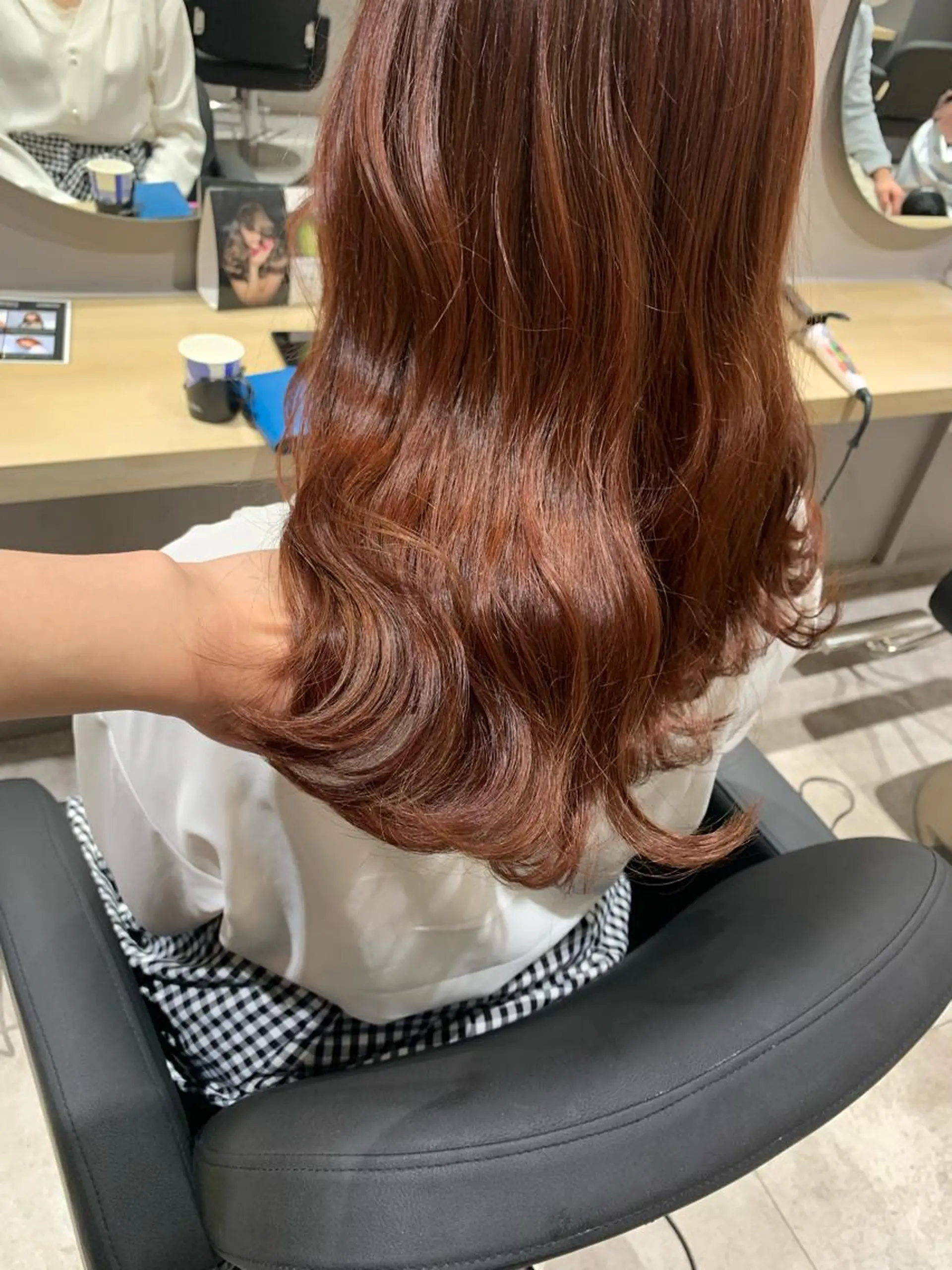 ロング カラー 🥀韓国ヘア🥀 宮津真菜のヘアスタイル