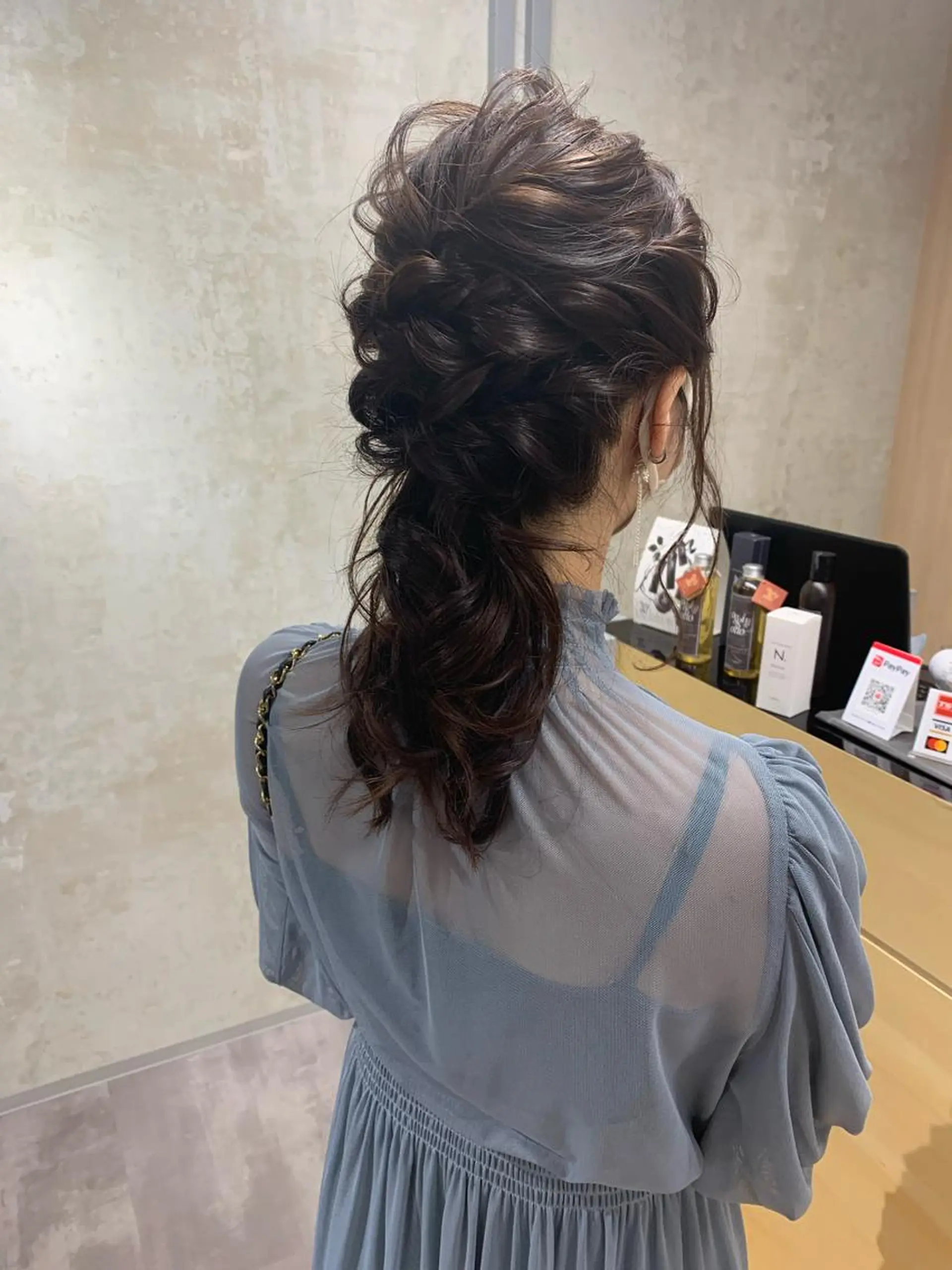 ヘアアレンジ カット ヘアカラー トリートメント ルーチェヘアー 北摂エリアNo.1のヘアスタイル