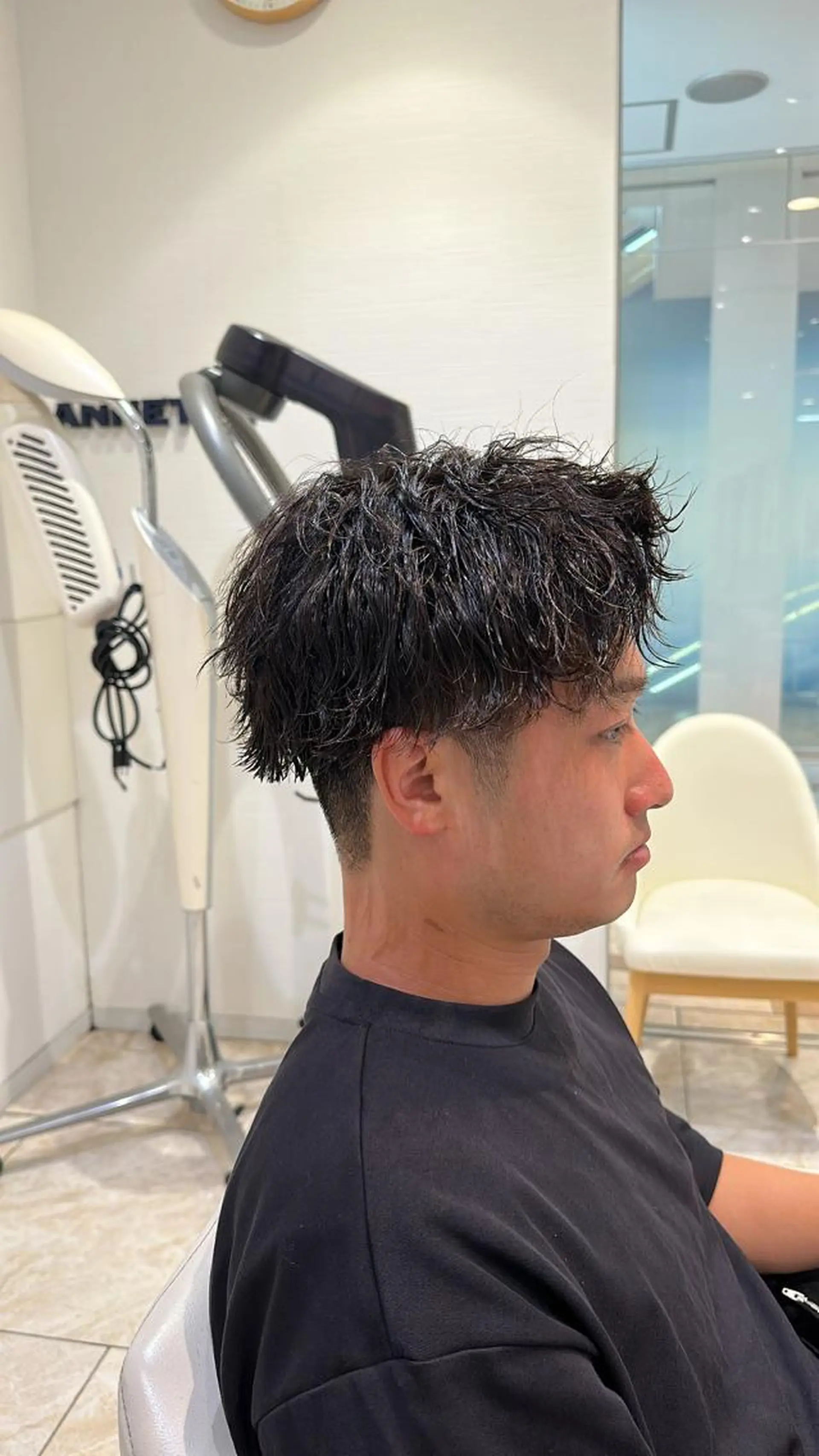 パーマ メンズ 波巻パーマ/毛流れ パーマ☘️りゅうせいのヘアスタイル