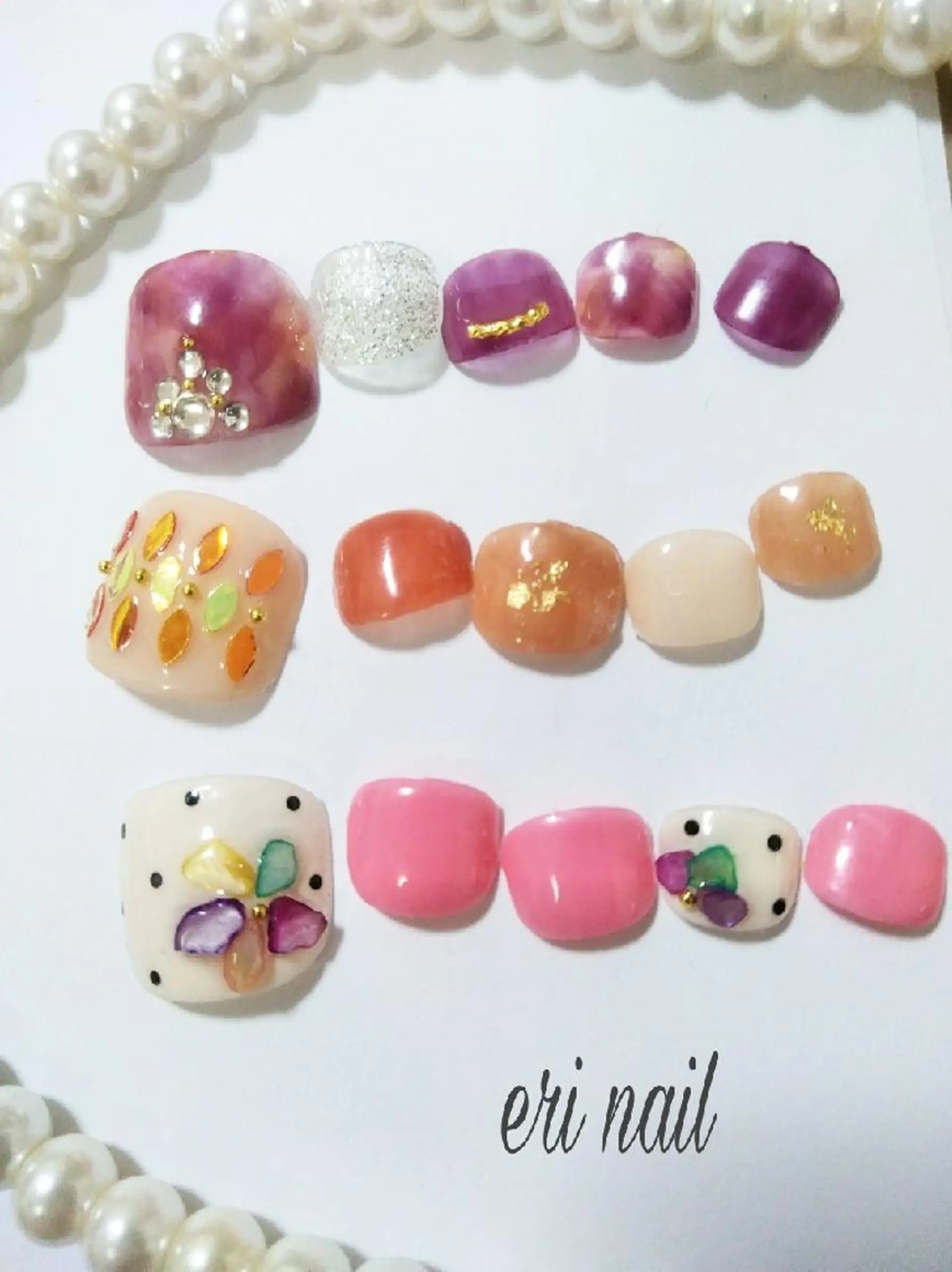 ネイル フットネイル *arbre nail*.アーブルネイル所属・✯.。 arbre nail 。✯.のネイルデザイン