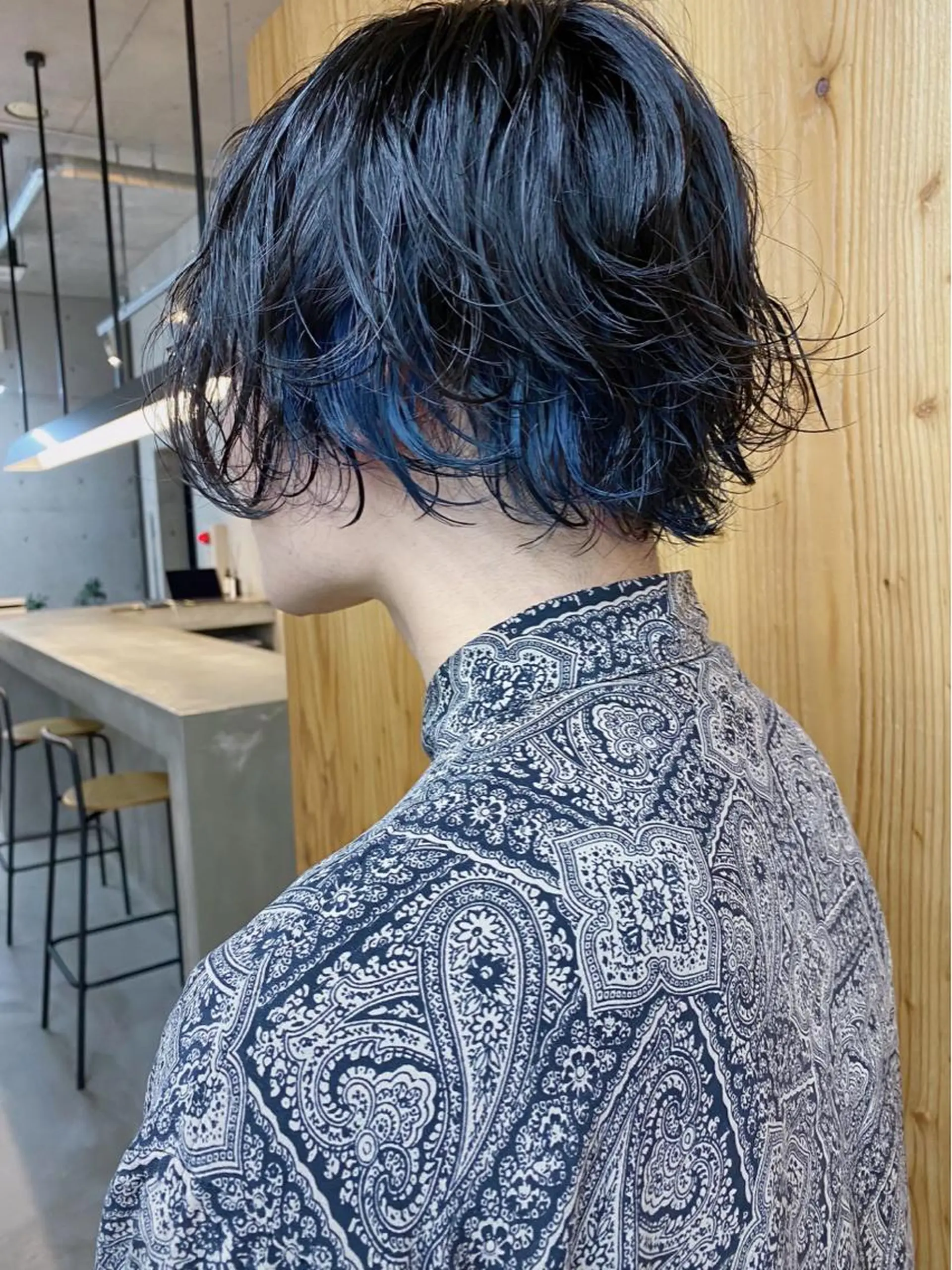 ショート メンズ メンズブリーチ カット ヘアカラー パーマ son hair HIROEのヘアスタイル