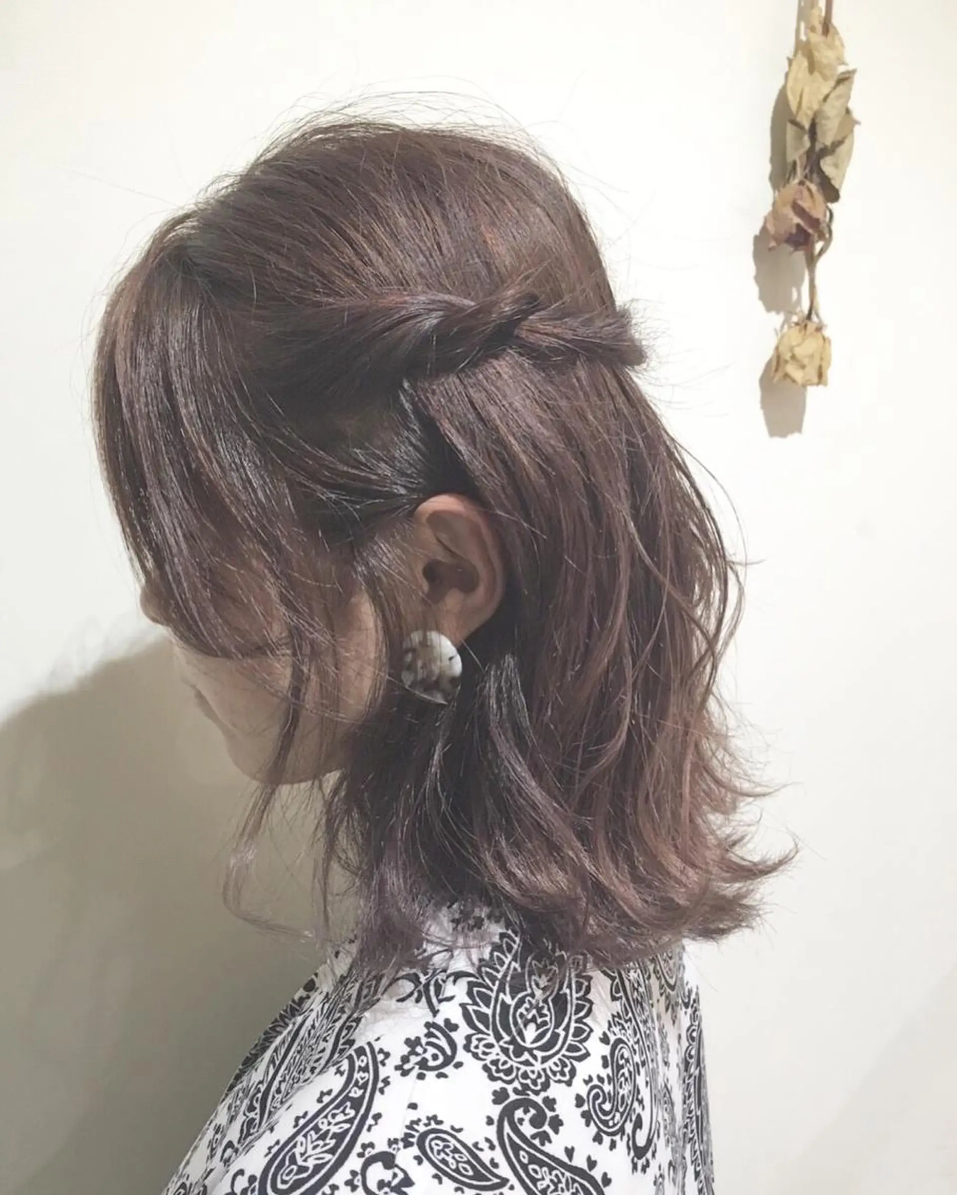 ミディアム カラー ヘアアレンジ 髪質改善period.所属・いしかわまい🎀 髪質改善特価サロンのヘアスタイル
