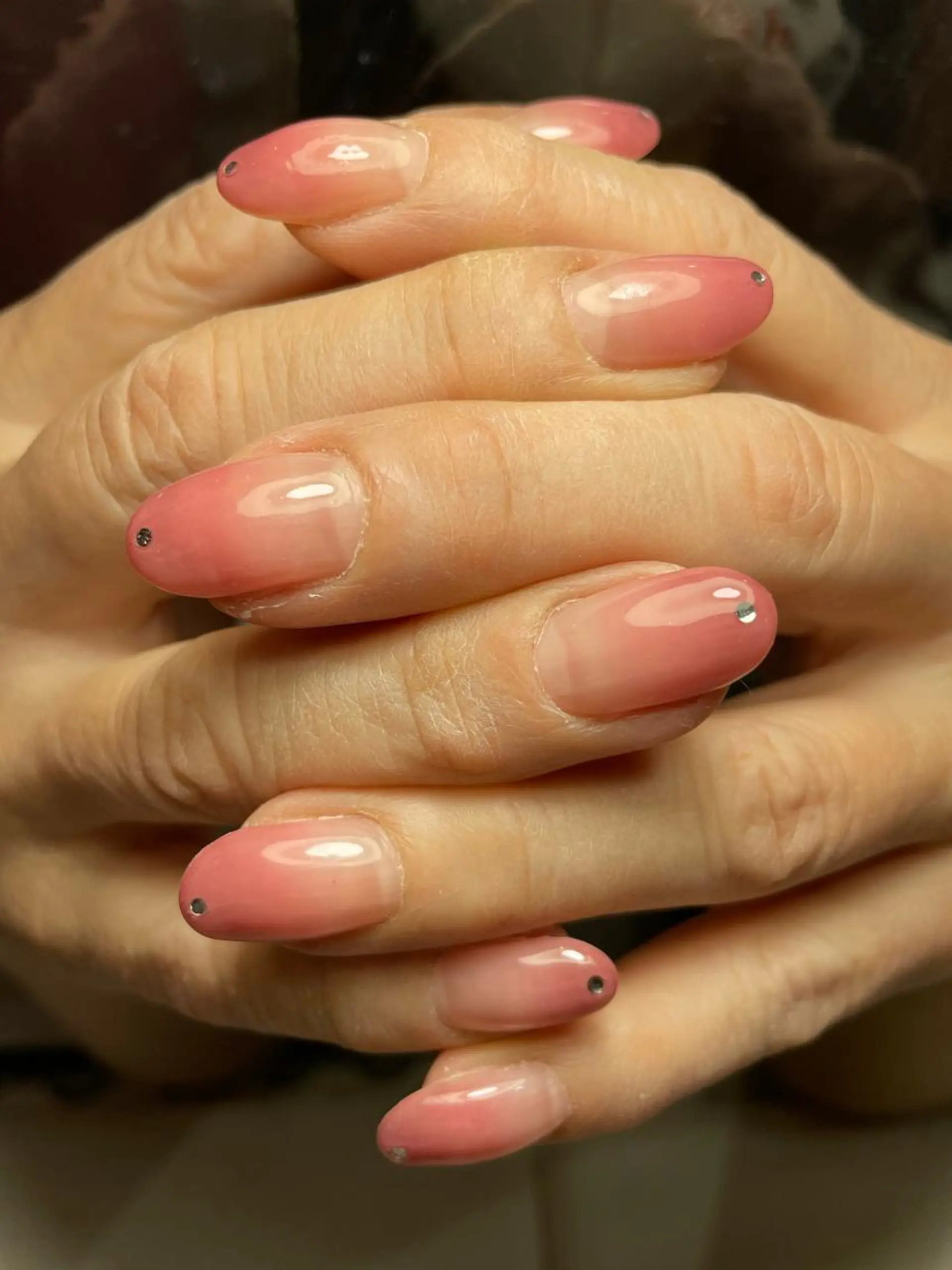 ネイル ストーンネイル Minna 　eyelash&nail所属・Minna 河原のネイルデザイン