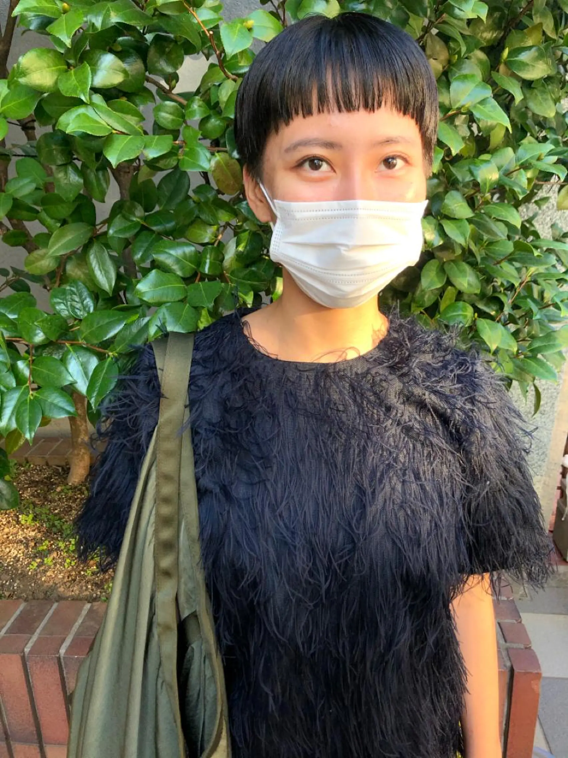 ショート 長井 美佳のヘアスタイル