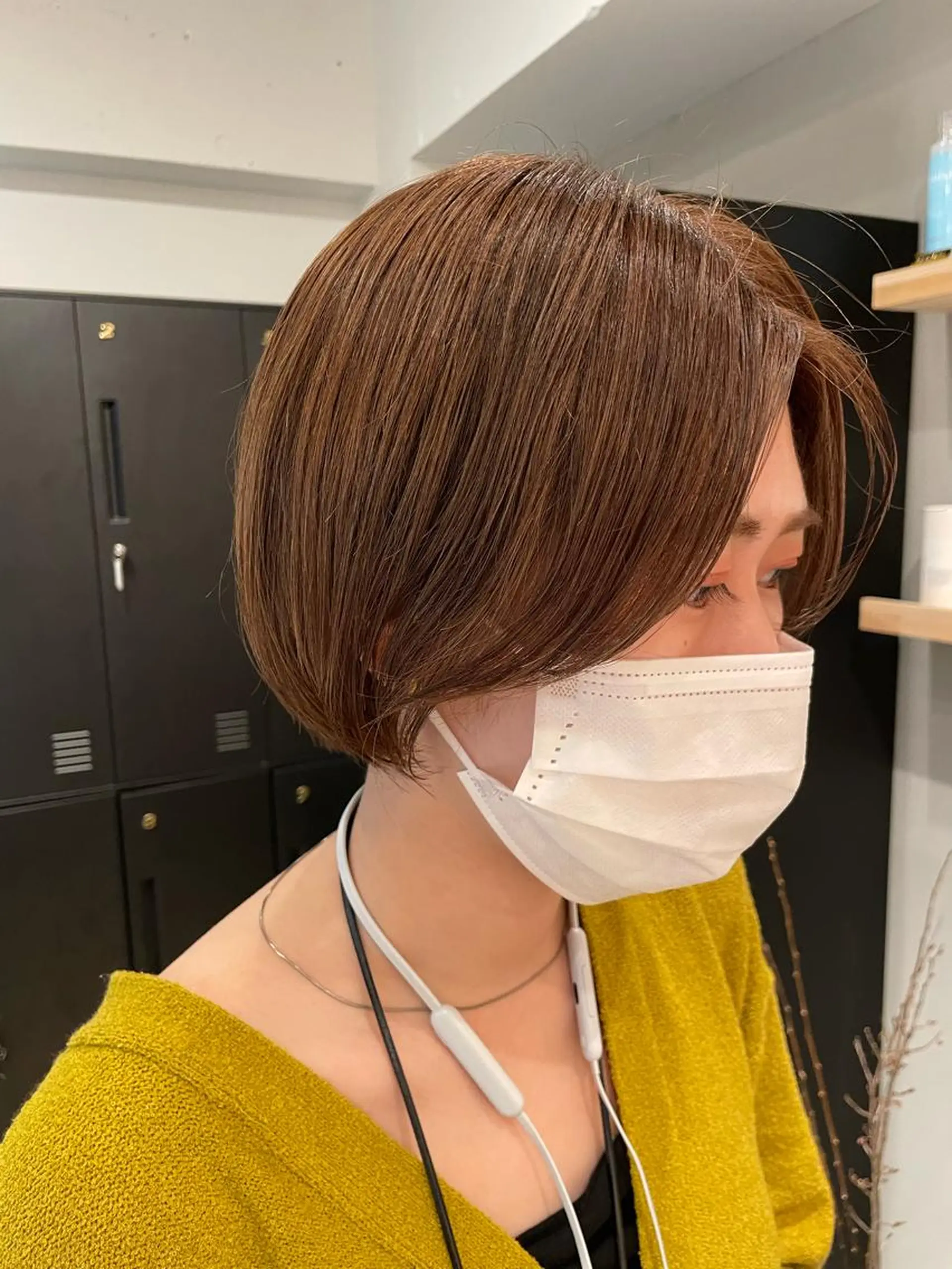 ショート カラー ブリーチ ブリーチなしカラー カット ヘアカラー トリートメント SALOWIN下北沢所属・hazuki 🌝のヘアスタイル