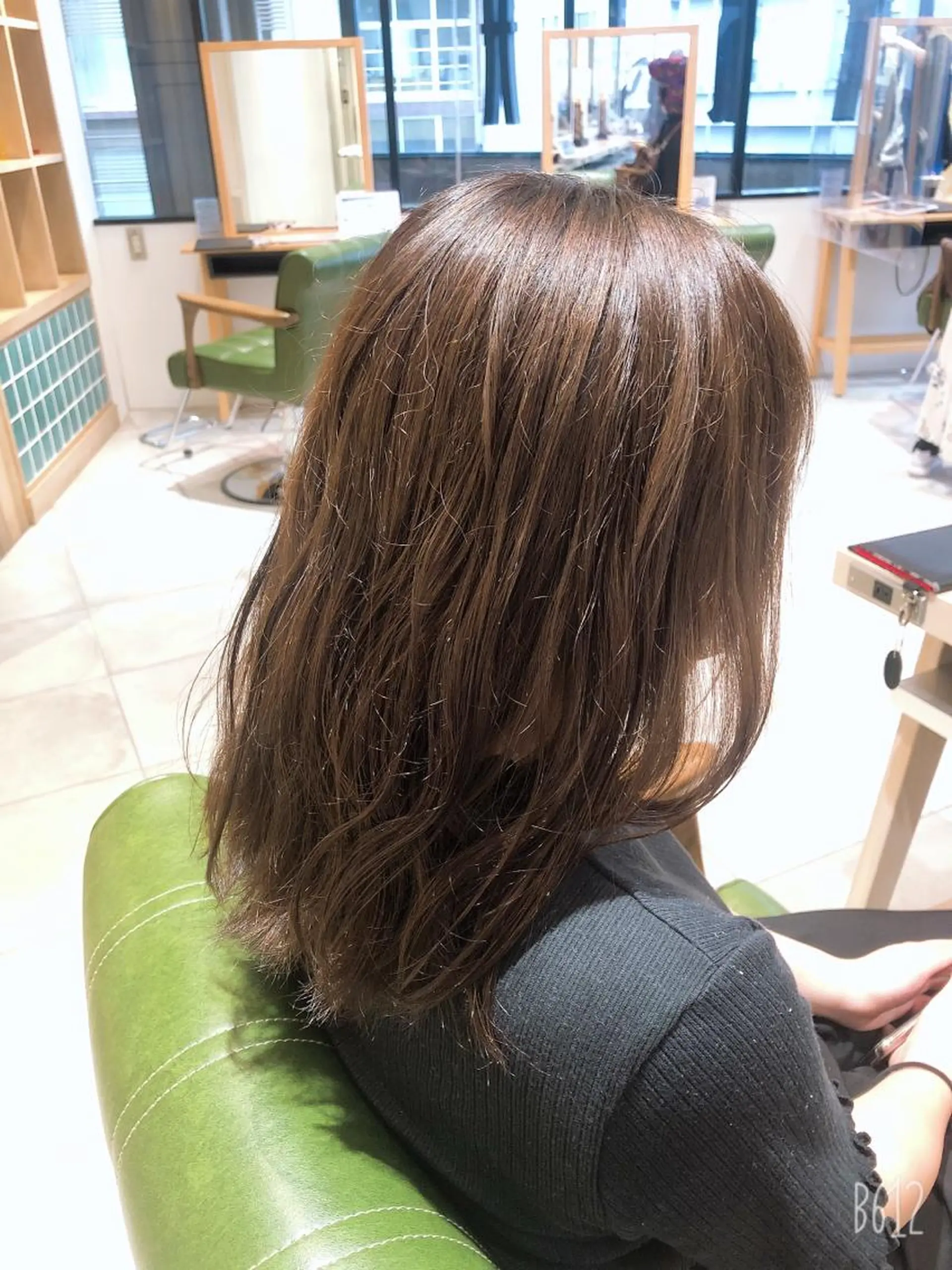 セミロング カラー EARTH志木/佐藤 氷河のヘアスタイル