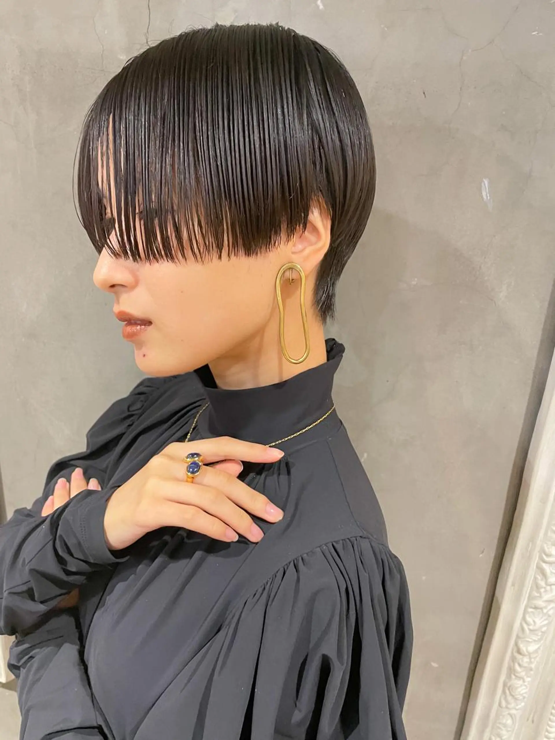 ショート ハンサムショート ショートヘア カット トリートメント kvell by urban.所属・ショート・ボブ ・ウルフ✂︎IMAIのヘアスタイル