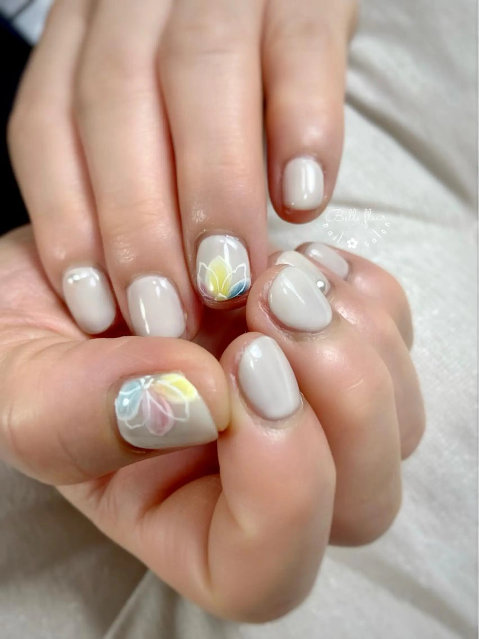ネイル ﾈｲﾙｻﾛﾝ Bellefleurのネイルデザイン