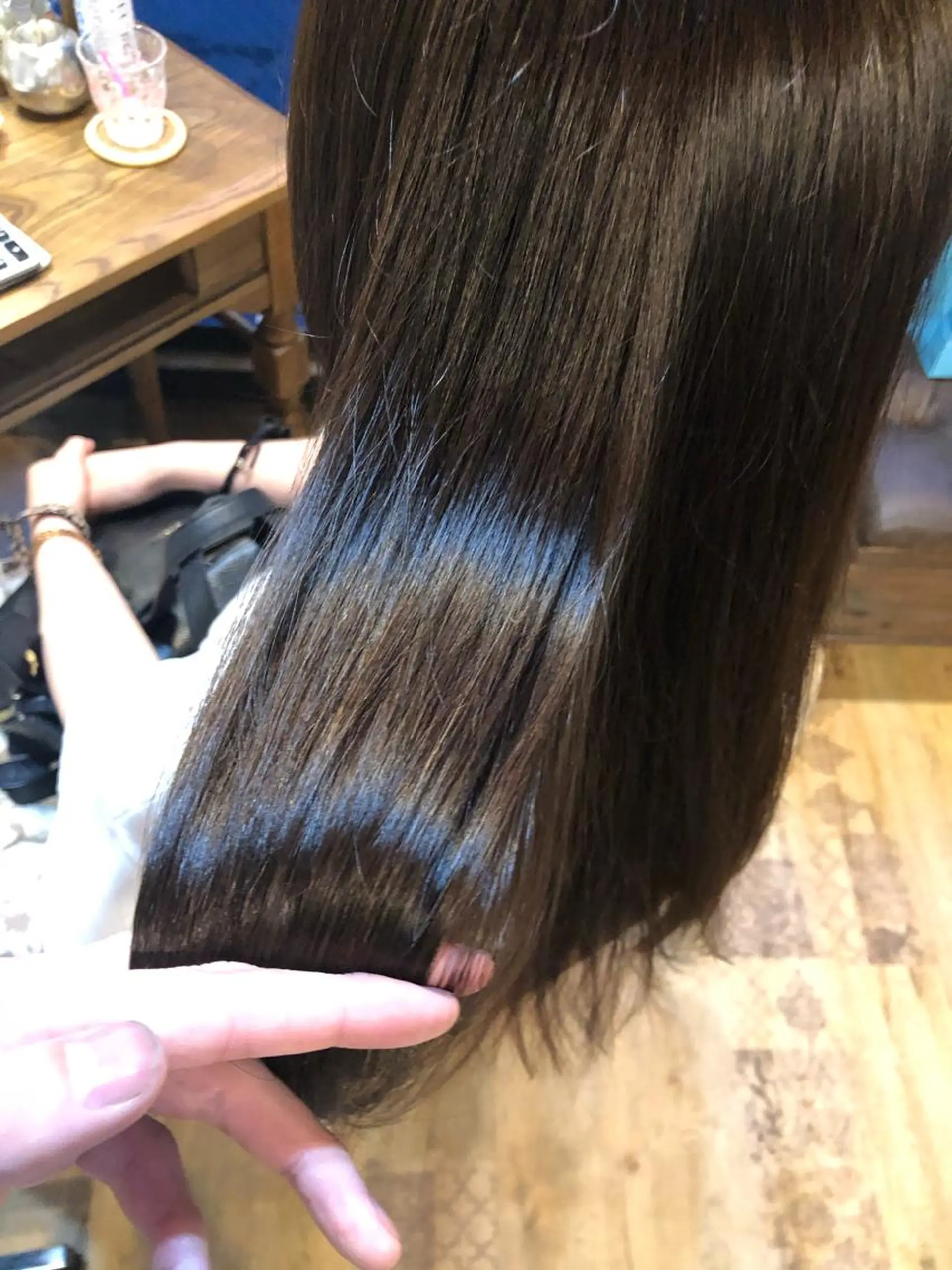 セミロング 髪質改善 トリートメント カット ヘアカラー トリートメント また会いたくなる 美容師【KENTA】のヘアスタイル