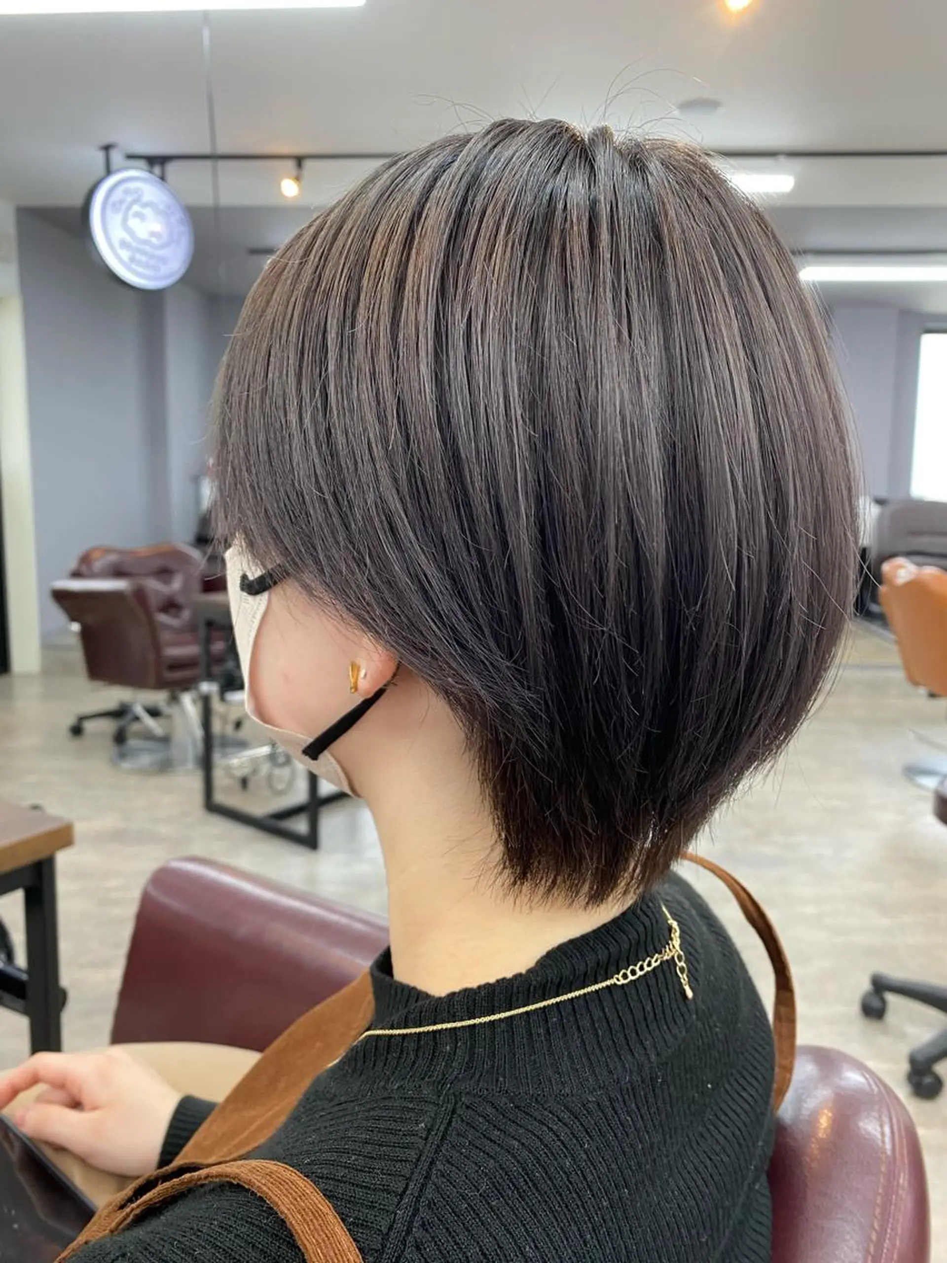 ショート カラー 🐶横山 楓真🐶 Rudus新保のヘアスタイル