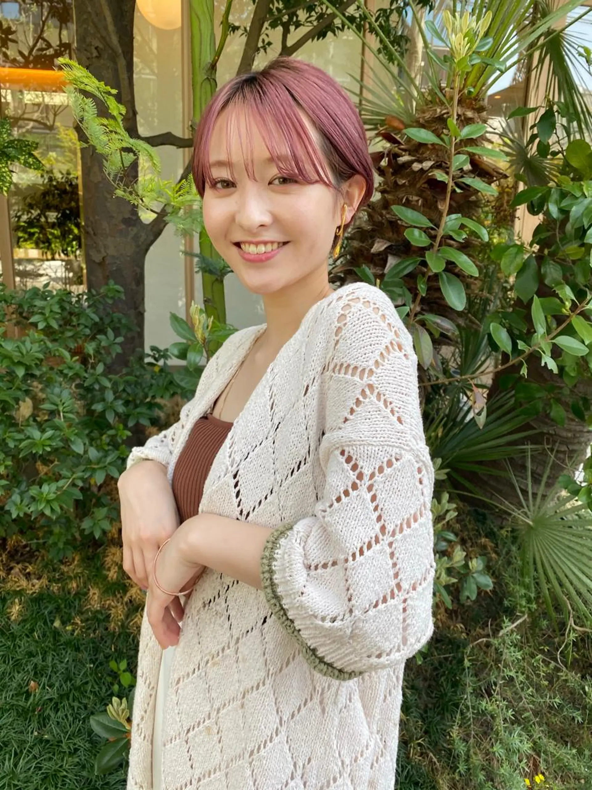 ショート 髪質改善韓国レイヤー SHIORI🦋のヘアスタイル