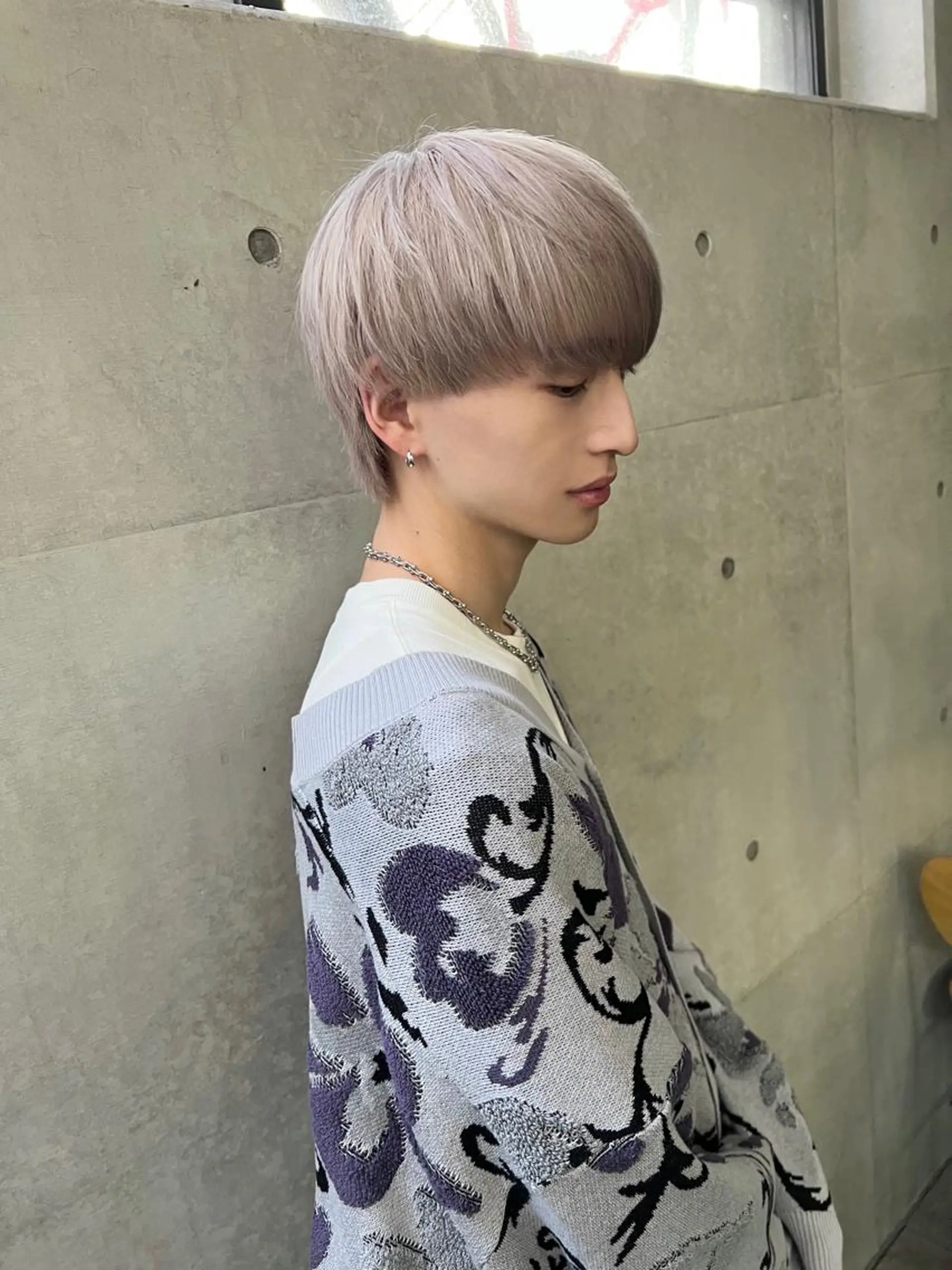 カラー メンズ 表参道/原宿　美容師 『はづる』のヘアスタイル