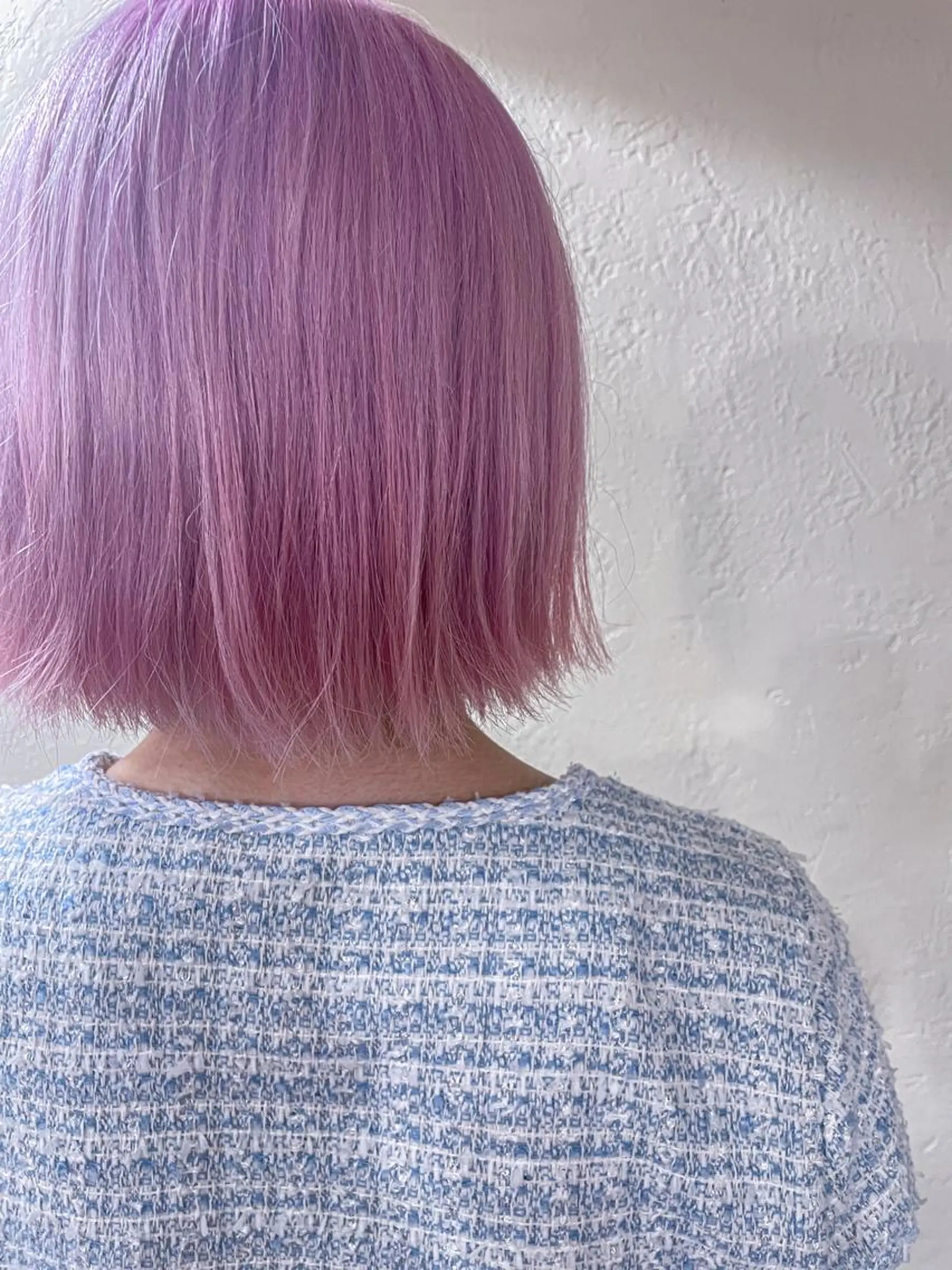 カラー ミディアム ピンクカラー ヘアカラー トリートメント ボブパーマ大人気 🍀店長ヨシダのヘアスタイル