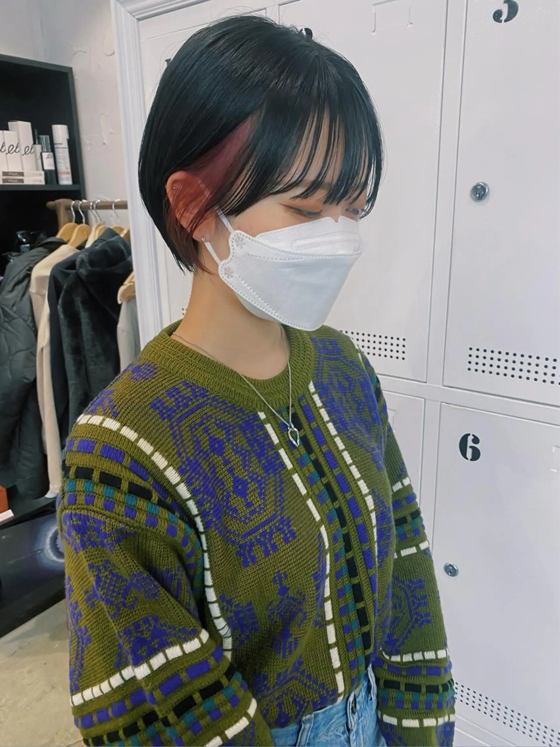 ショート カラー カット ヘアカラー トリートメント IVORY.所属・🟩白髪ぼかし/ボブ /ショートヘア/大司のヘアスタイル