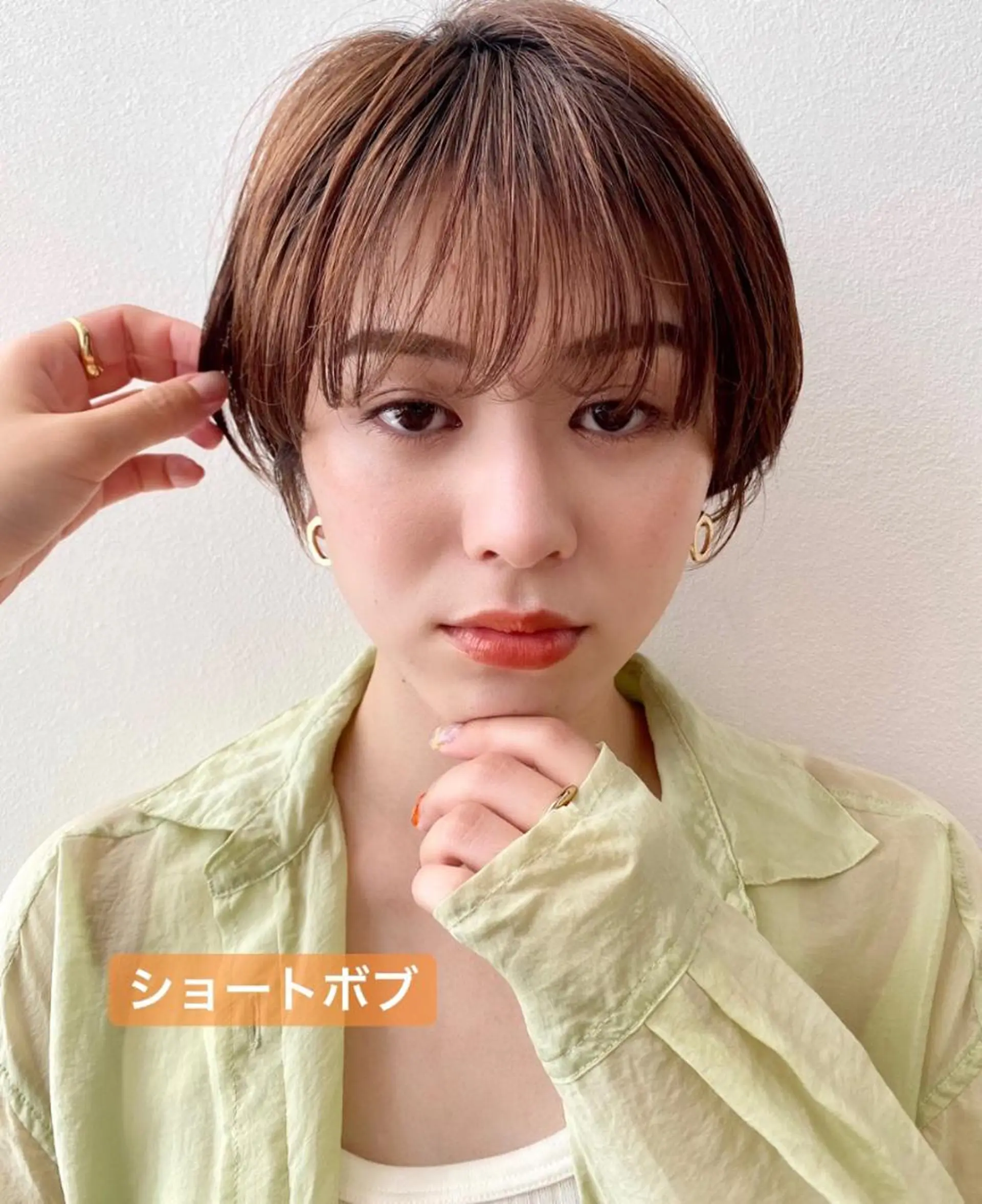 ショート I know所属・木下 奈々のヘアスタイル