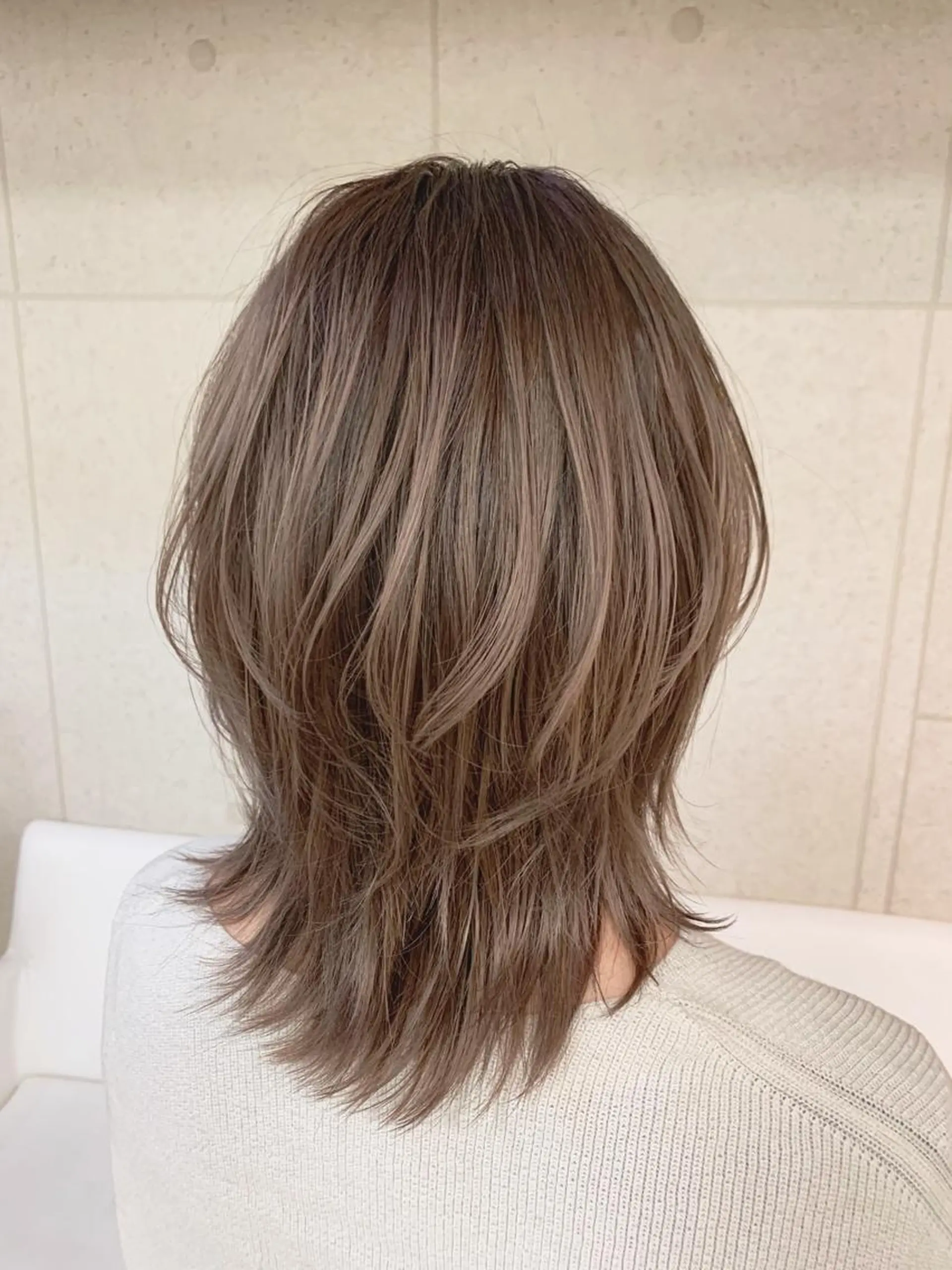 セミロング お悩み解決✨ ASAMIのヘアスタイル