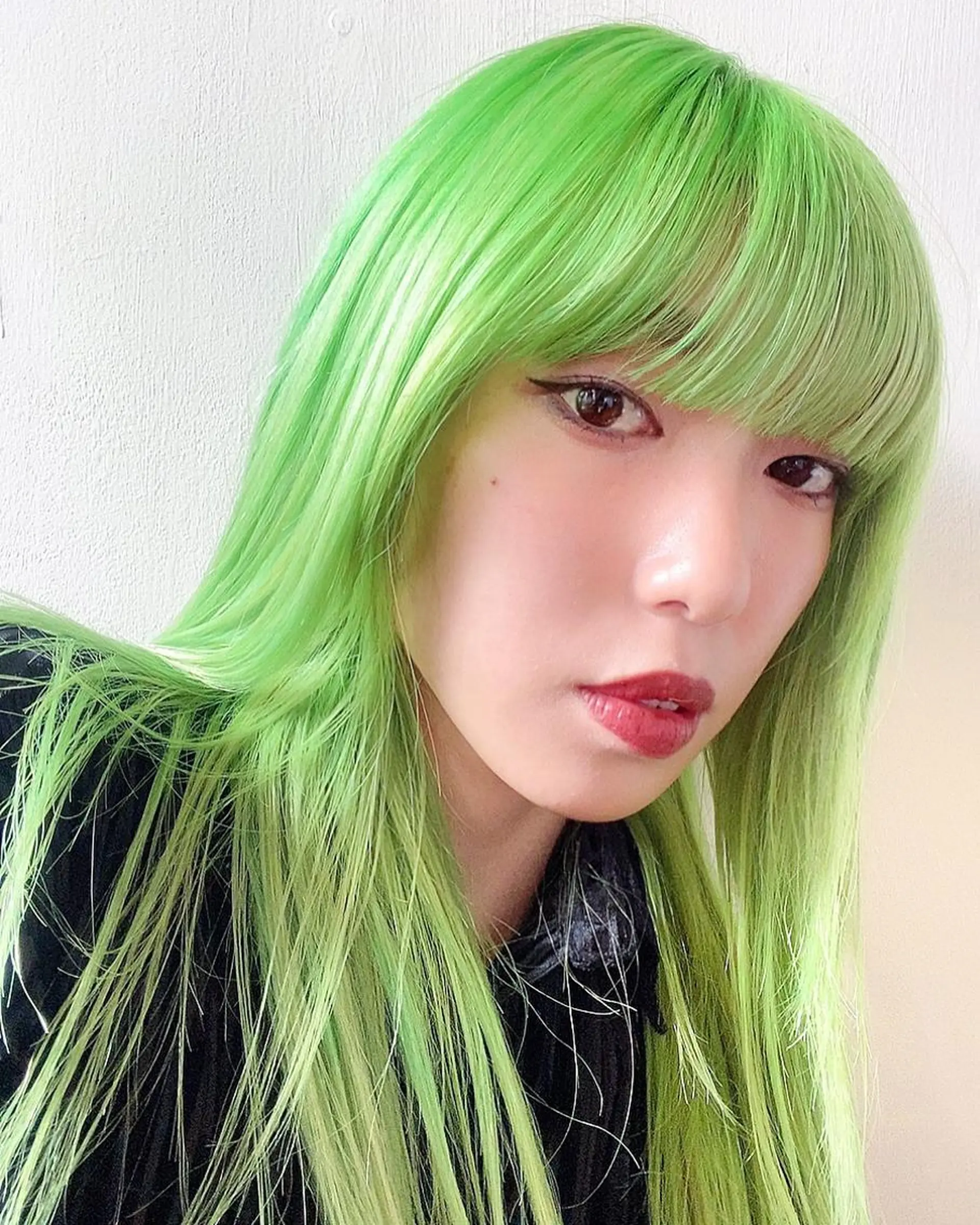 カラー パーマ、髪質改善 菊地美月のヘアスタイル