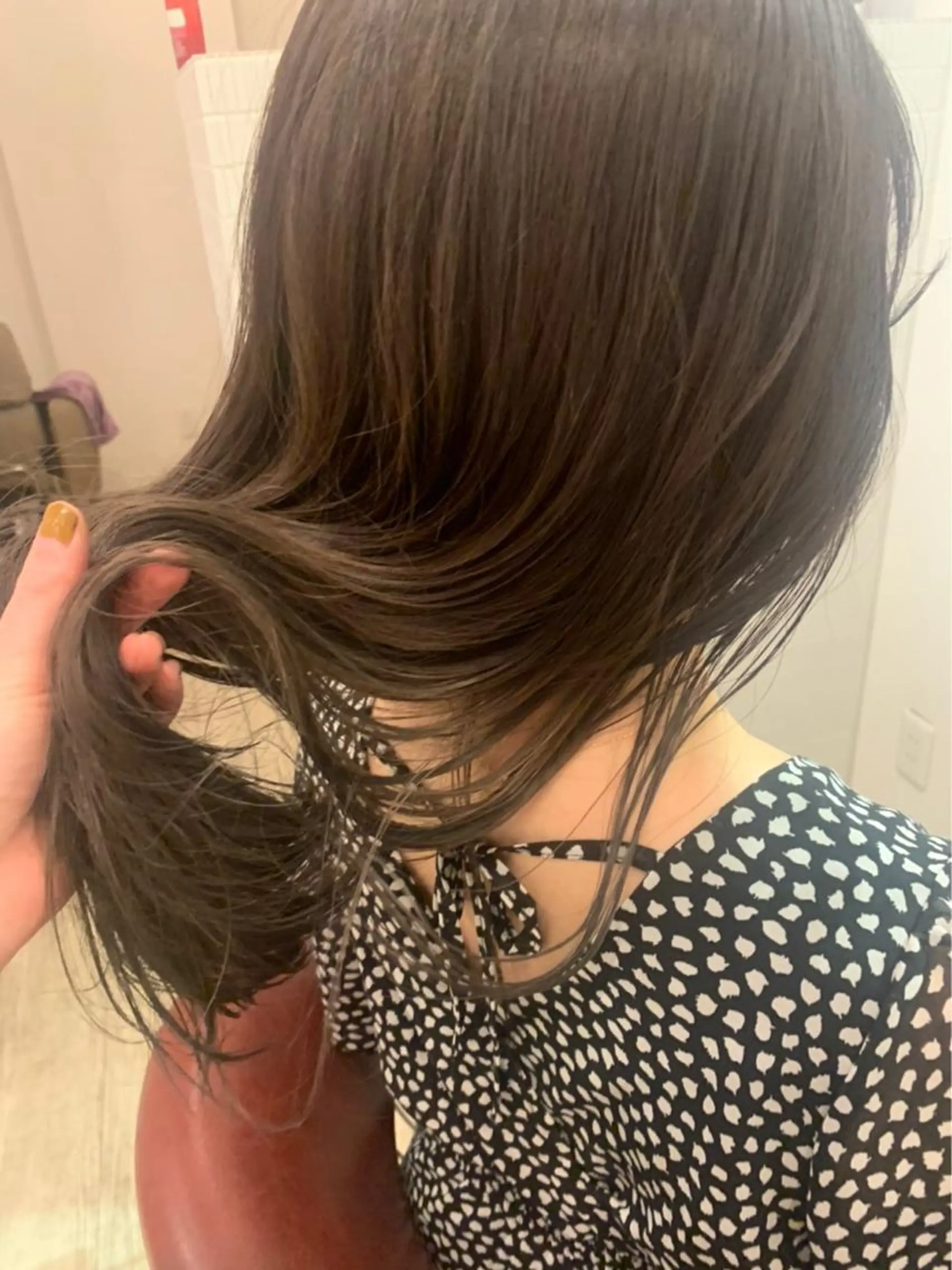 ロング カラー ヘアカラー abie hair所属・河村 ちか🦋のヘアスタイル