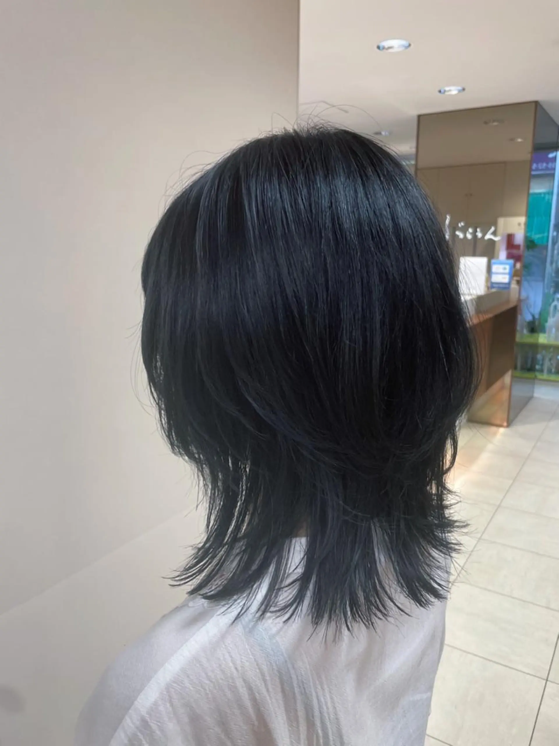 ミディアム カラー ヘアアレンジ カット ヘアカラー トリートメント 【Sweep】おじま のぞみのヘアスタイル