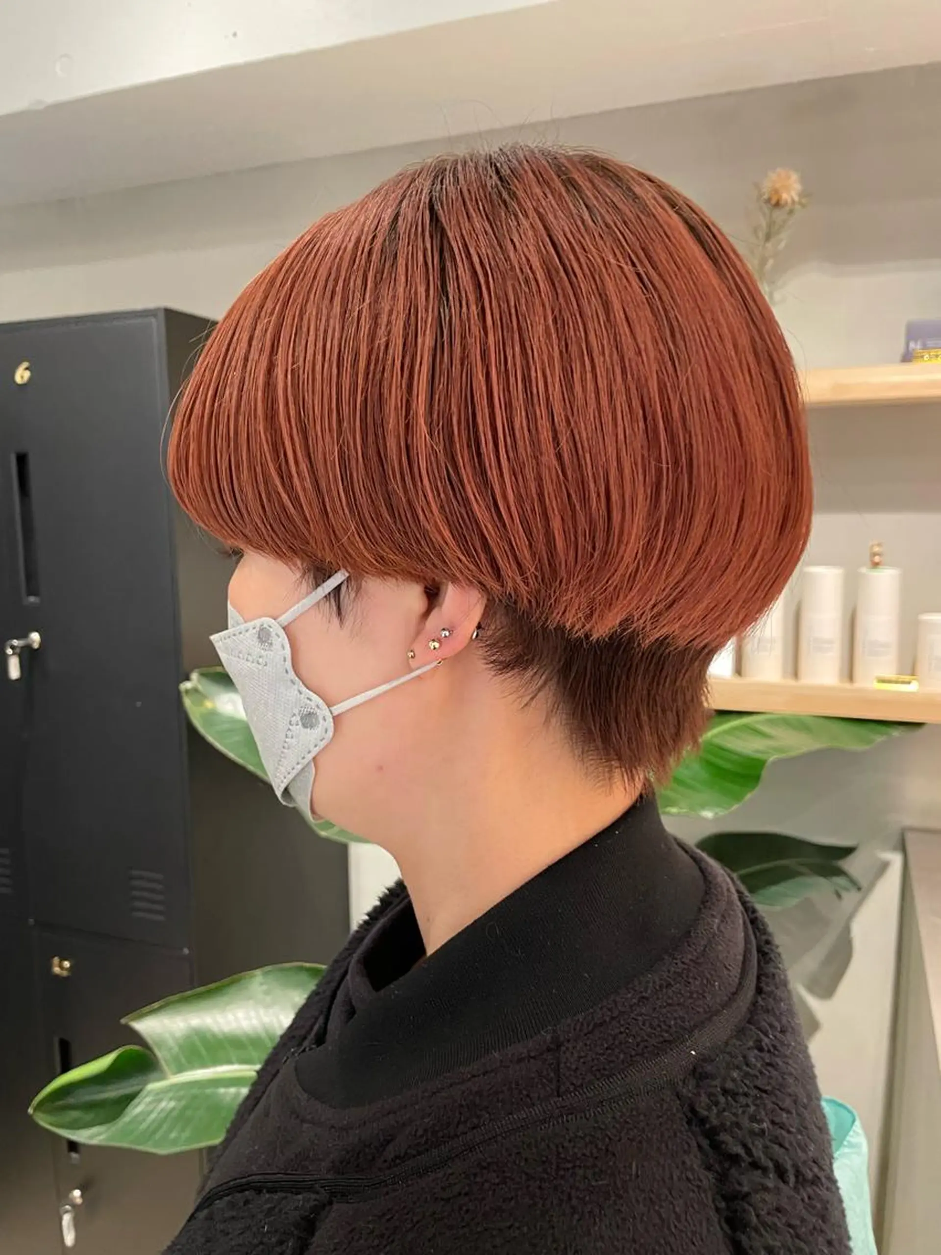 ショート カラー ヘアカラー トリートメント ヘッドスパ ヘアセット SALOWIN下北沢所属・hazuki 🌝のヘアスタイル