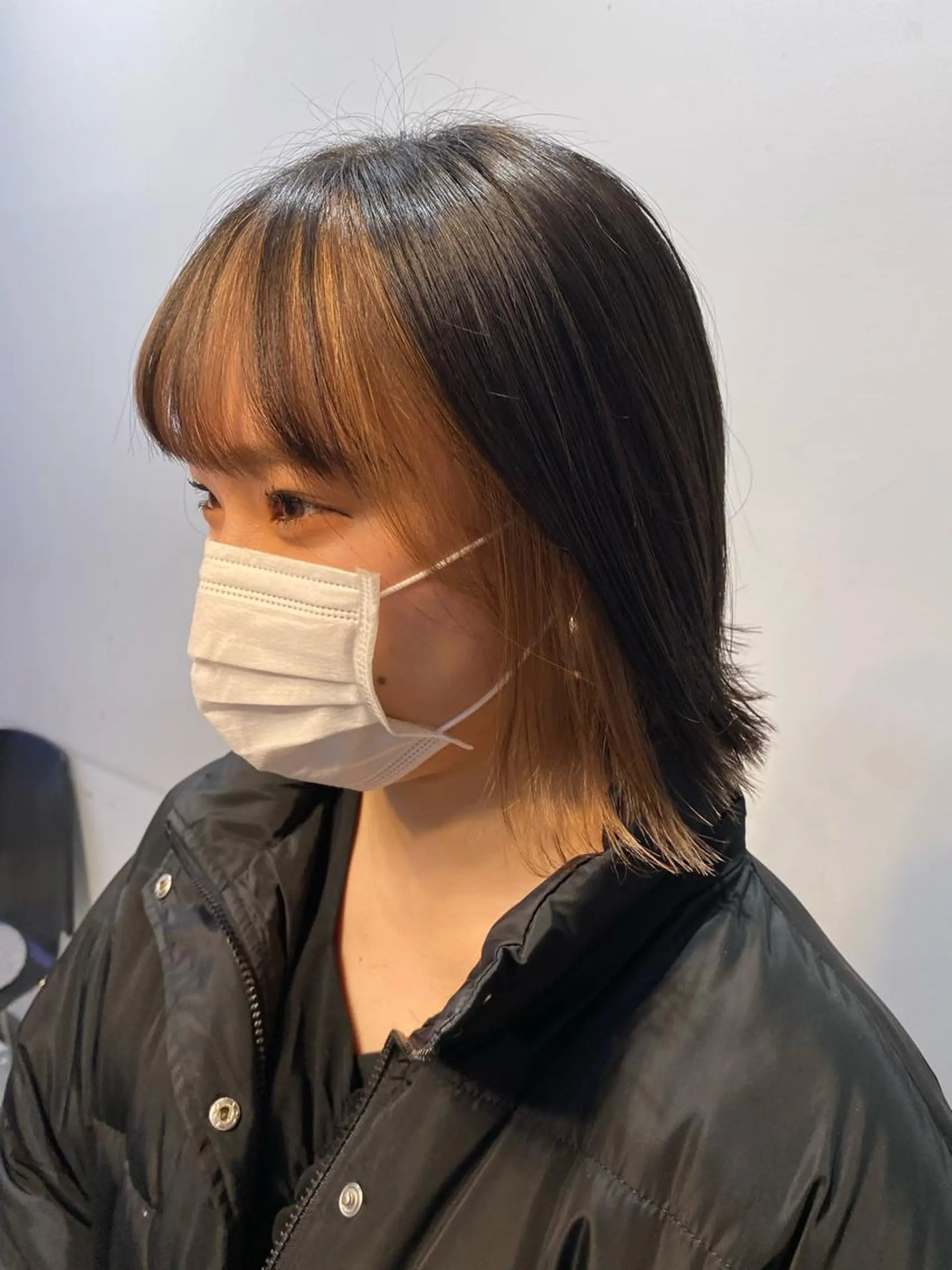 ショート カラー 酸スト/フェザー パーマ/三谷海斗のヘアスタイル