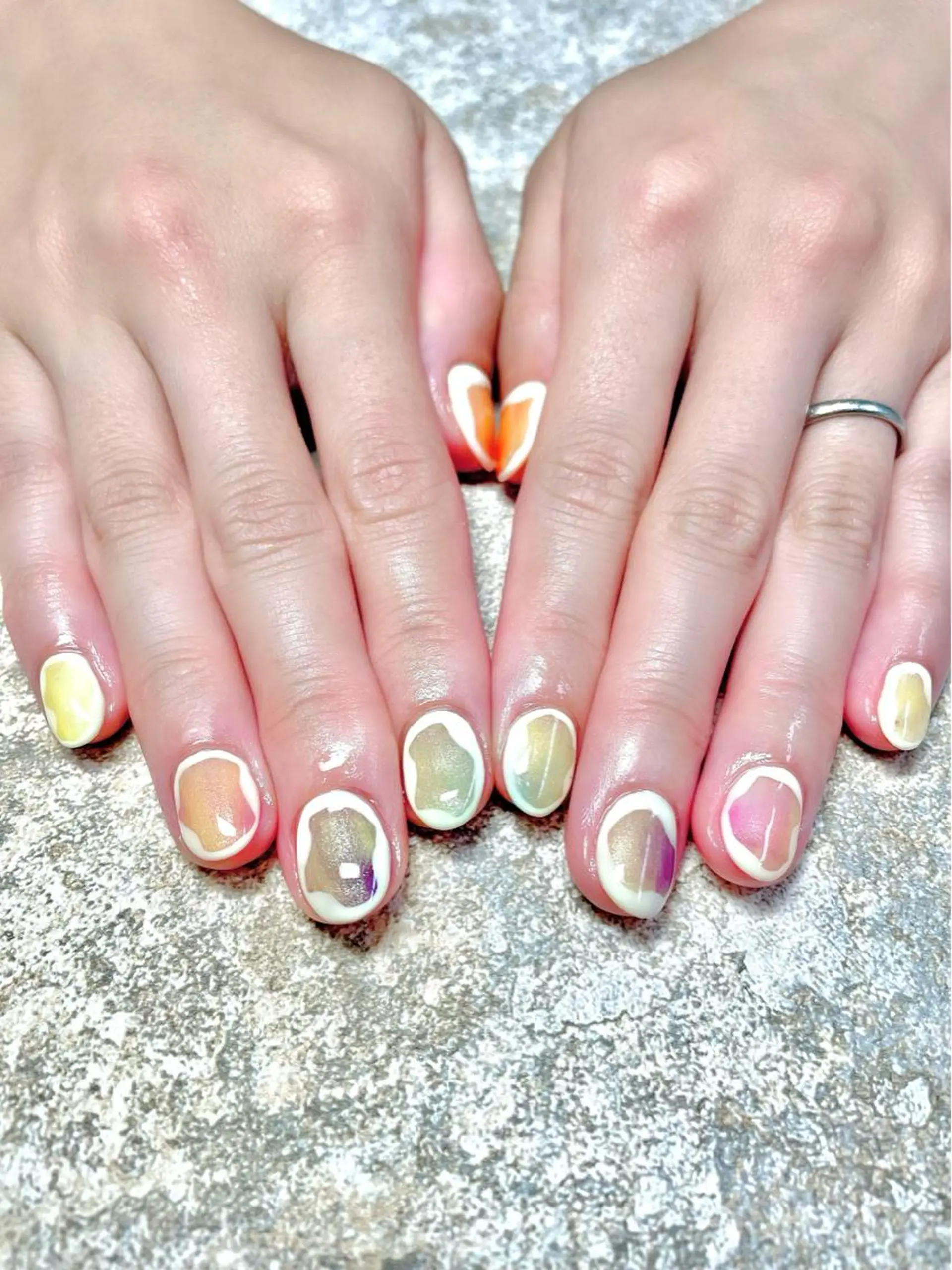 ネイル ハンドネイル lemon nailレモンネイルのネイルデザイン