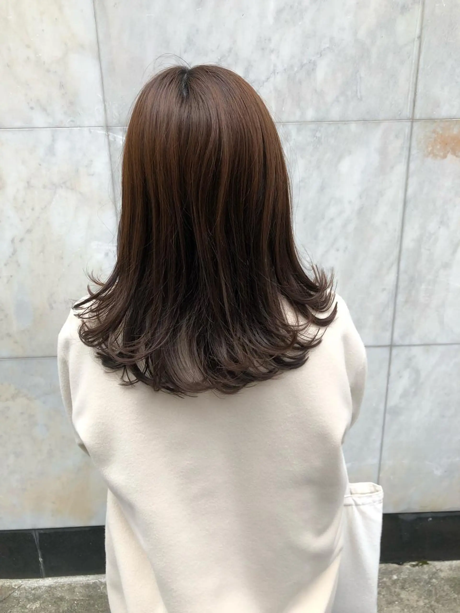 ロング 安永 将悟のヘアスタイル