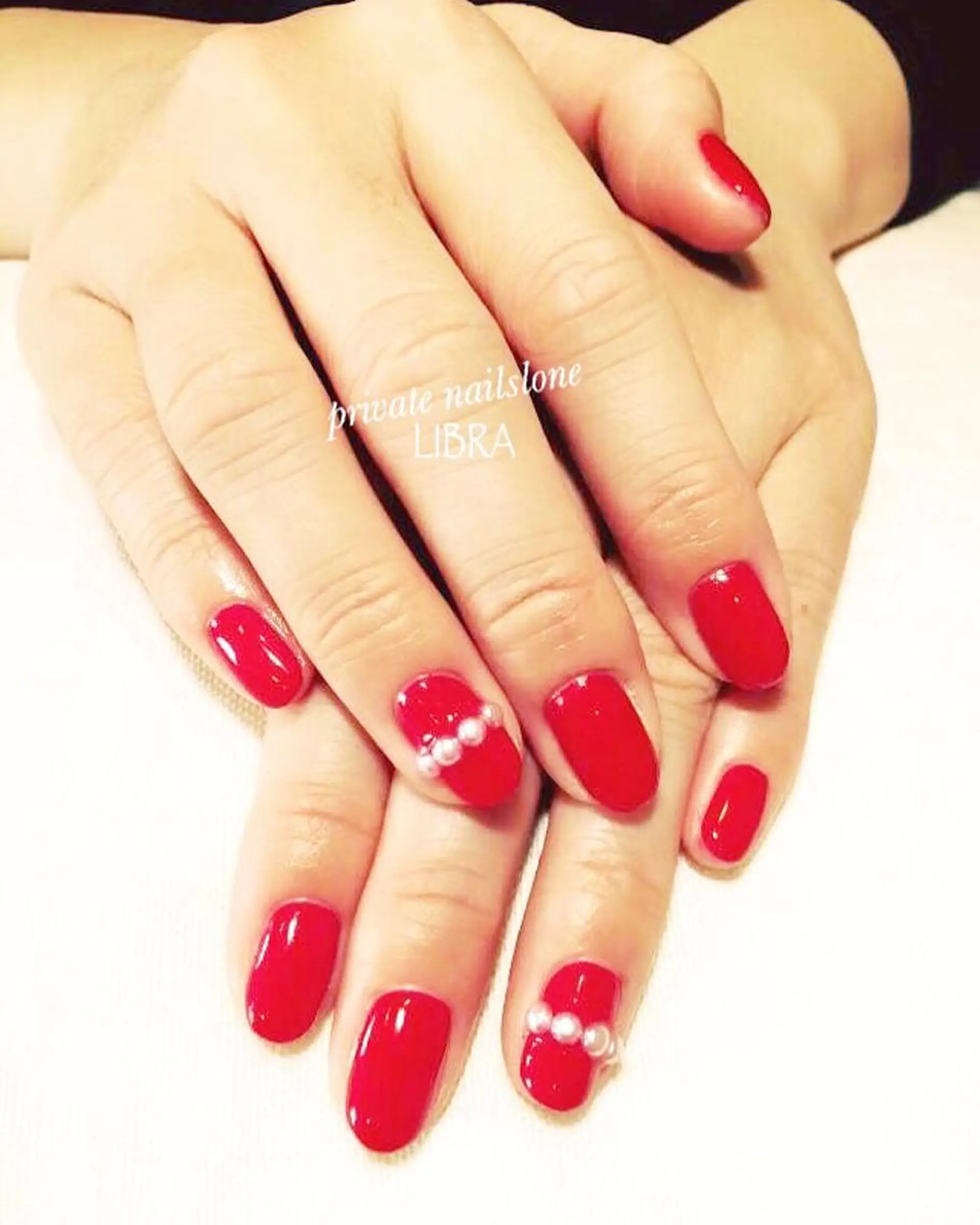 ネイル アートネイル ワンカラーネイル ハンドネイル プライベートサロン LIBRAのネイルデザイン