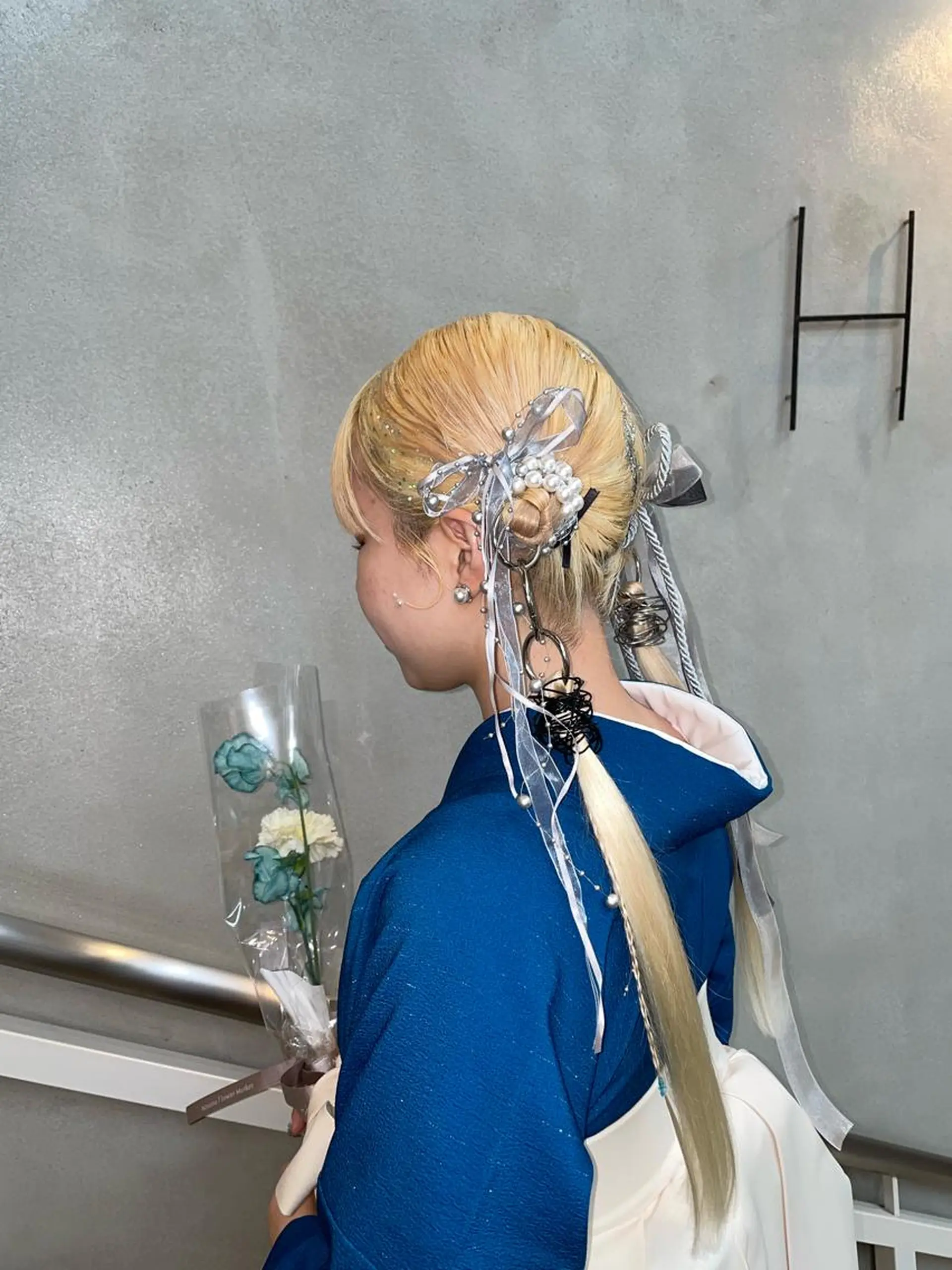 ミディアム ヘアアレンジ 着付け ayano /トレンドヘアのヘアスタイル