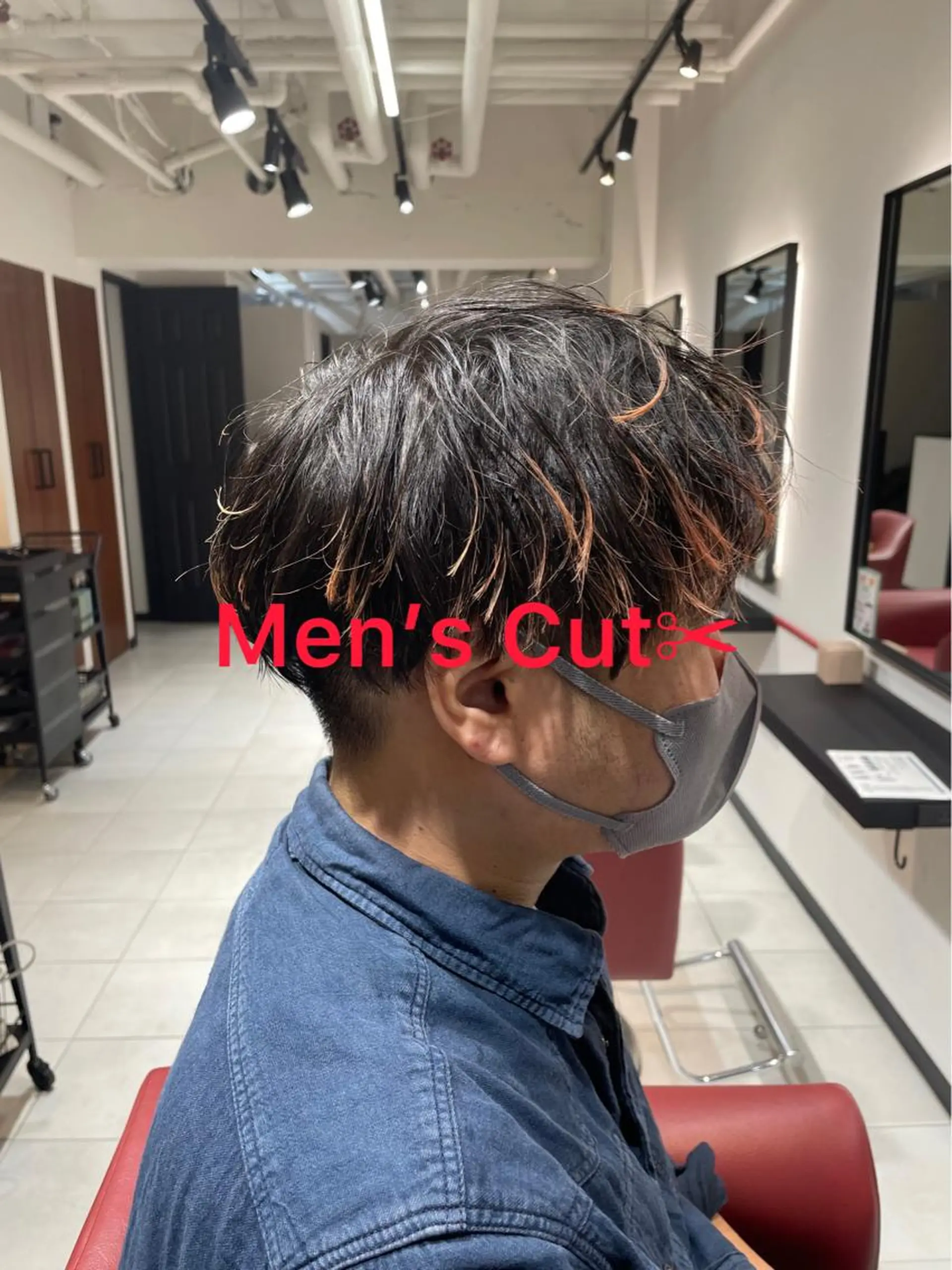 ショート カラー メンズ メンズパーマ/カラー /須藤　大貴のヘアスタイル