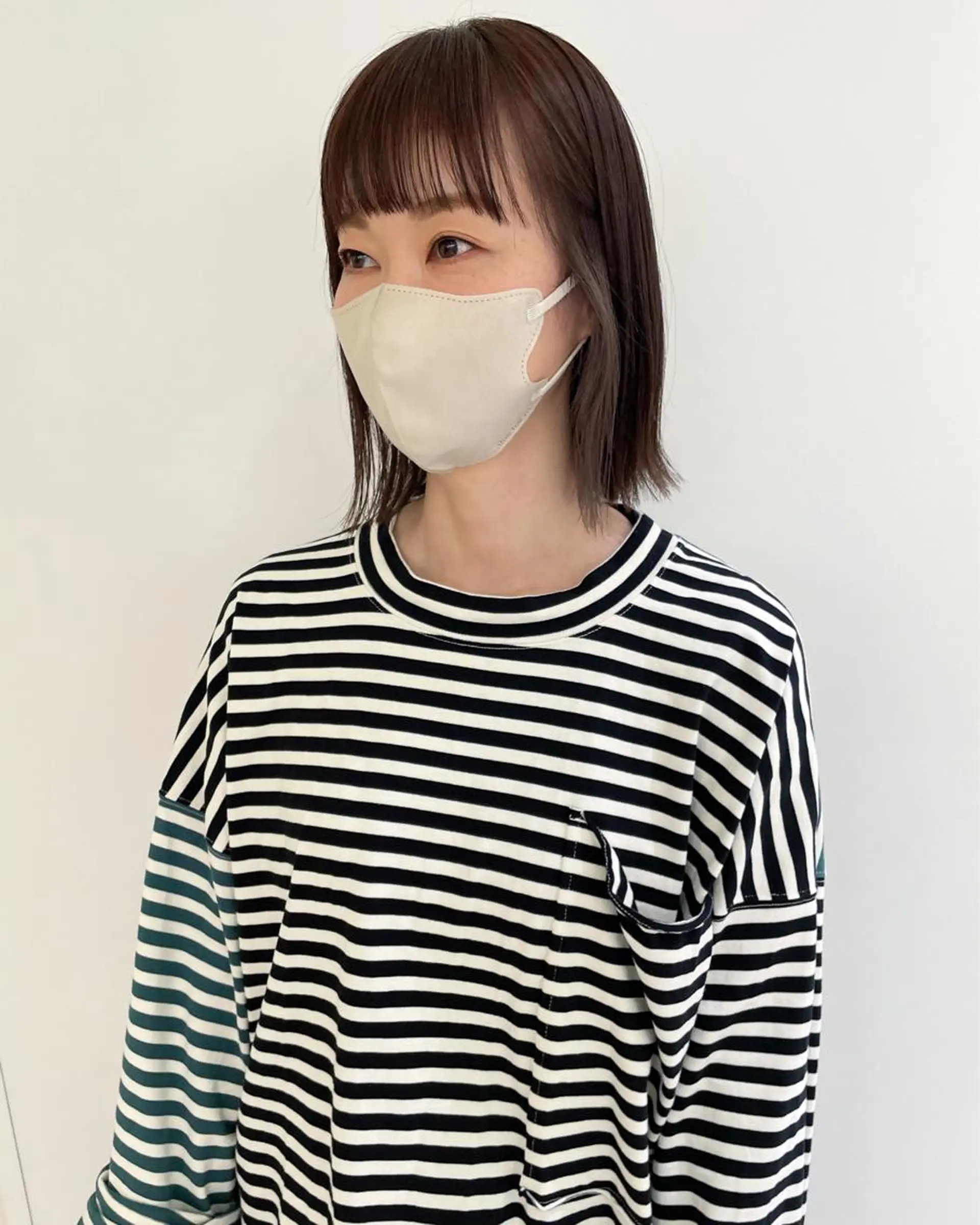 ミディアム カラー カット ヘアカラー iet.所属・ウルフ/ボブ/耳ツボ ジュエリー◎ricoのヘアスタイル