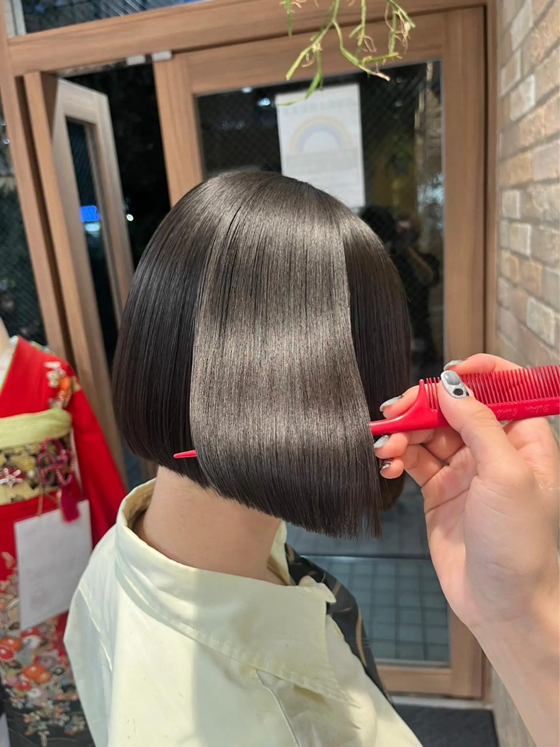 ミディアム ミディアムパーマ ボブ 髪質改善 韓国風ヘア 縮毛矯正 🧤men'sパーマ 🐶SaYaka🎀のその他イメージ