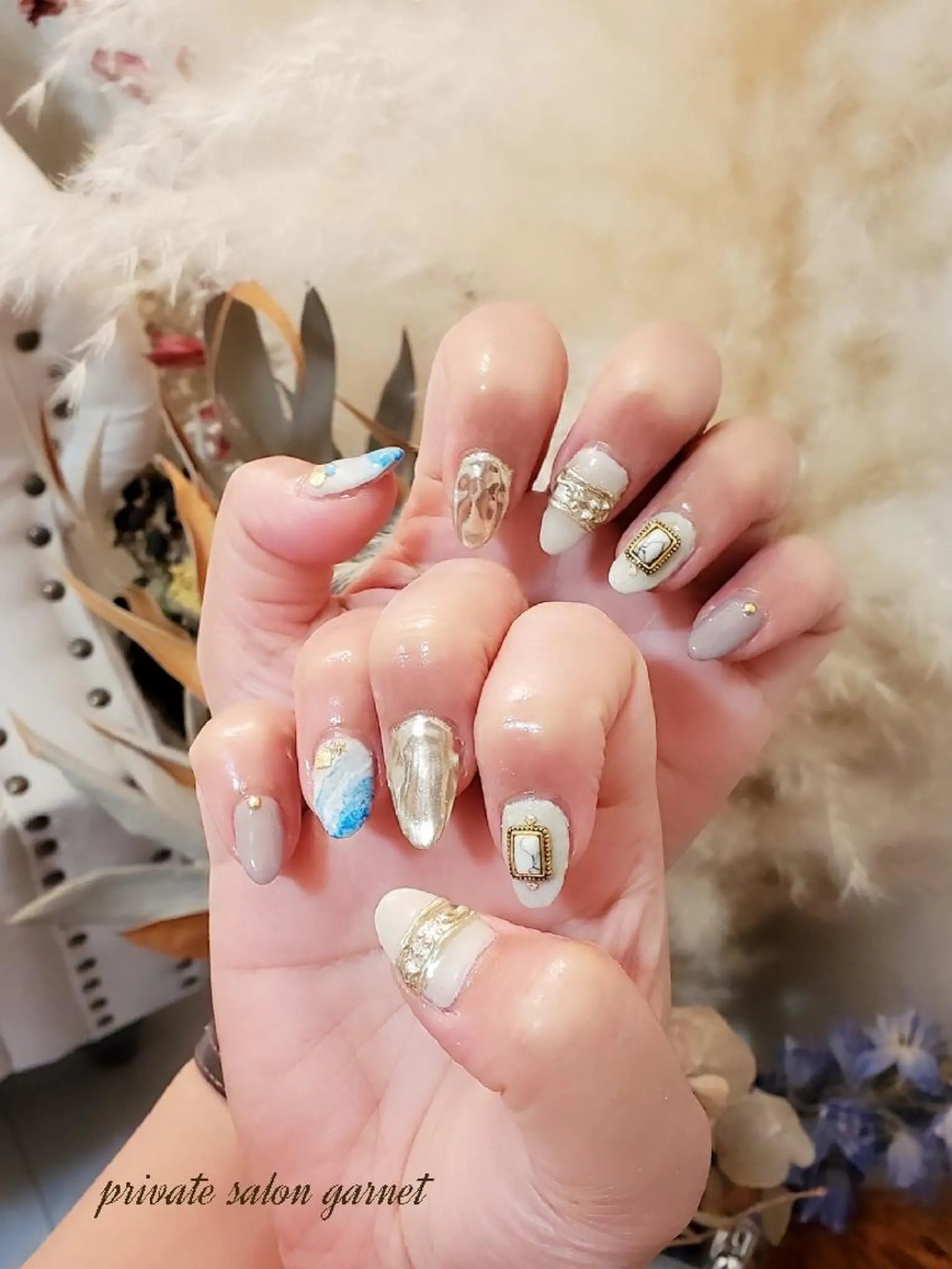 ネイル Garnet nailのネイルデザイン