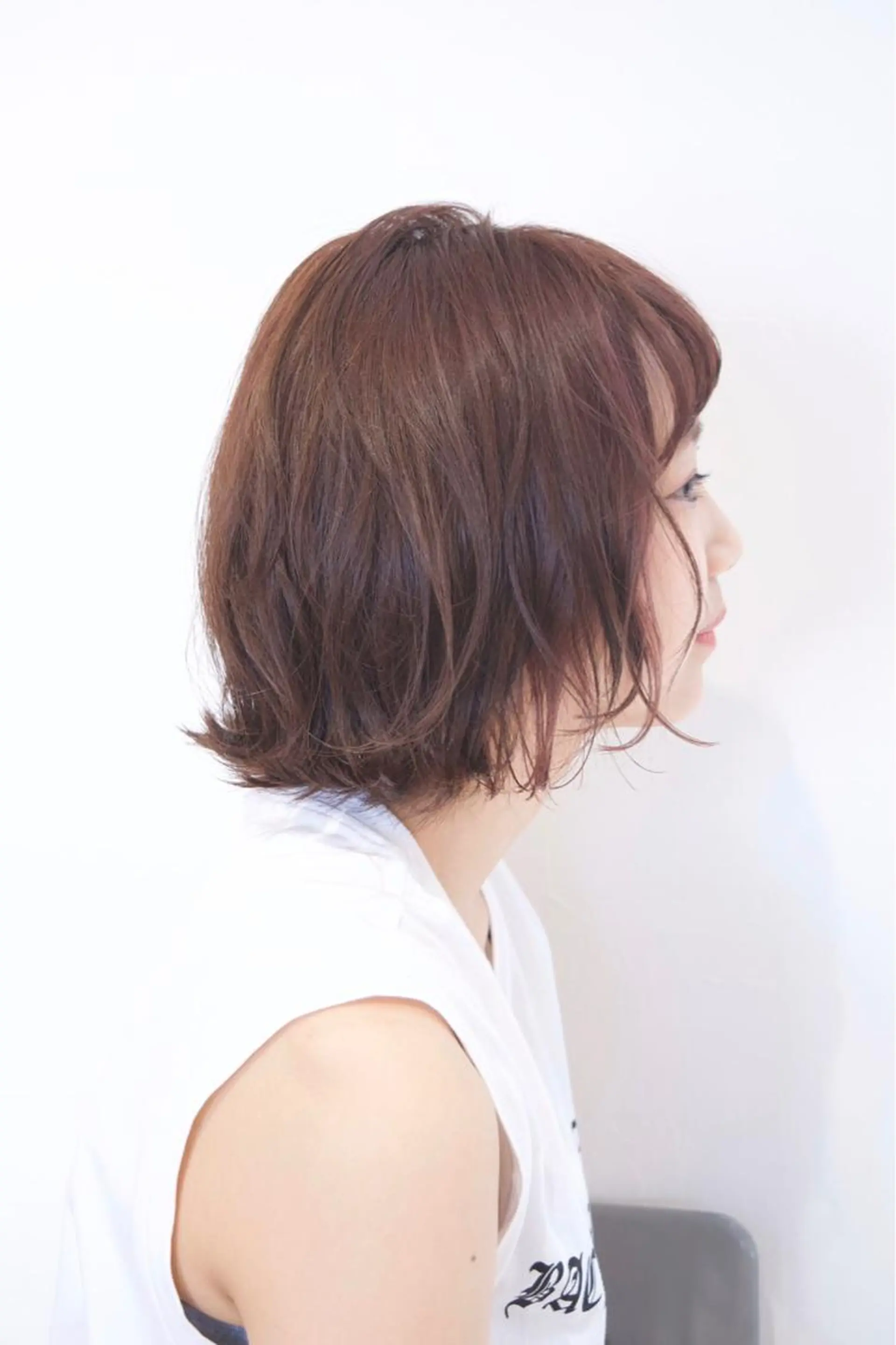 ショート カラー monami 鈴木 茉由奈のヘアスタイル