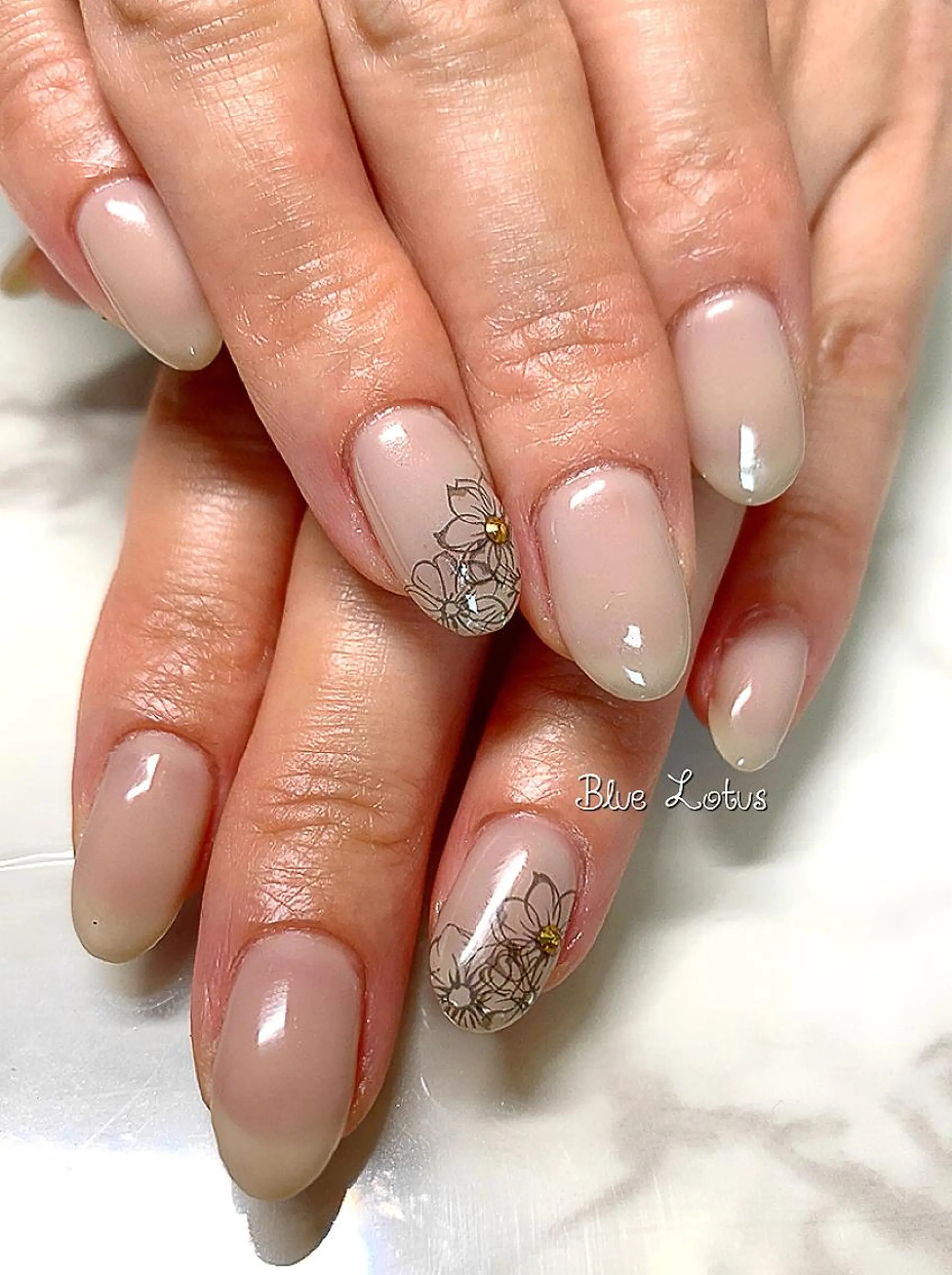 ネイル 三浦 藍のネイルデザイン