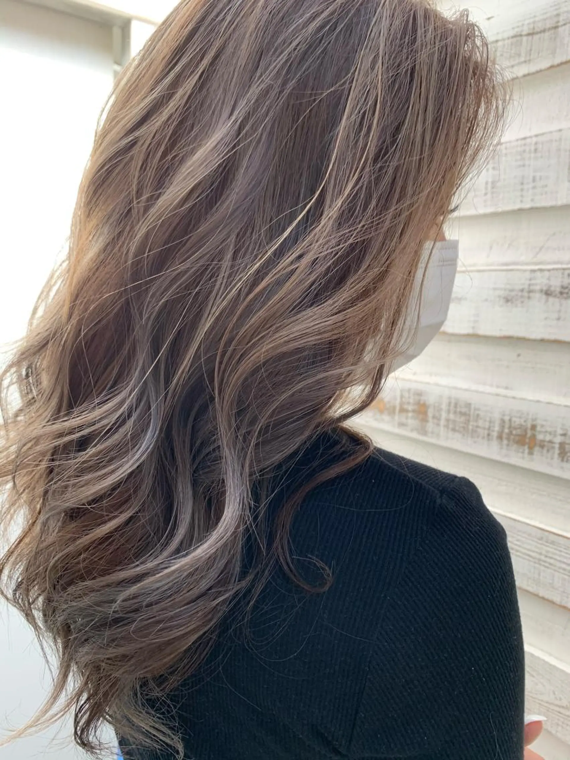 セミロング カラー ヘアアレンジ ハイライトカラー ハイライト 髪質改善 小顔カット 指名支持率NO.1 スタイリストのヘアスタイル