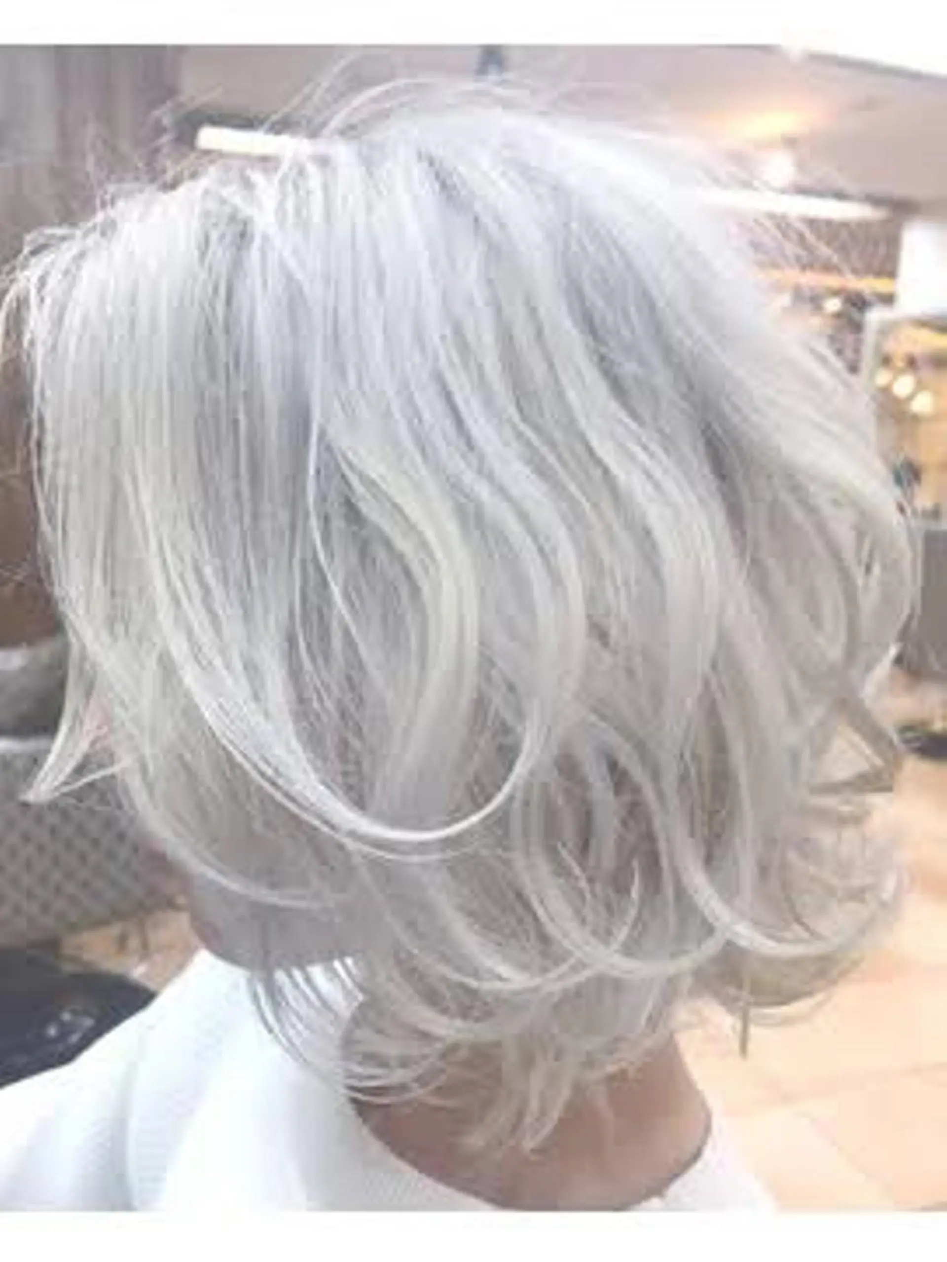 ショート カラー ヘアカラー トリートメント ハイトーン/ウルフ /小澤凌祐🦕のヘアスタイル