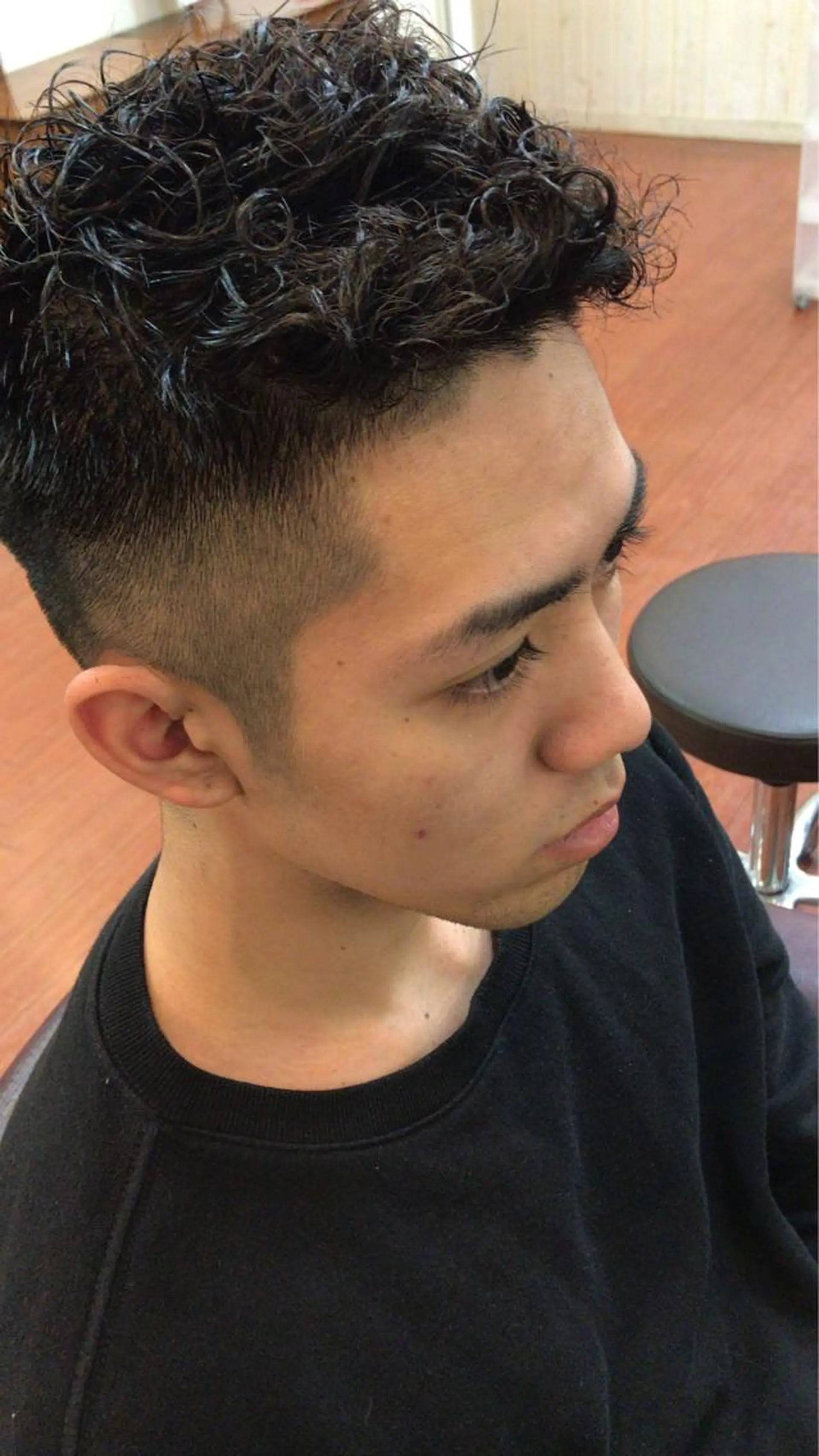 パーマ メンズ ヨシダ トオルのヘアスタイル